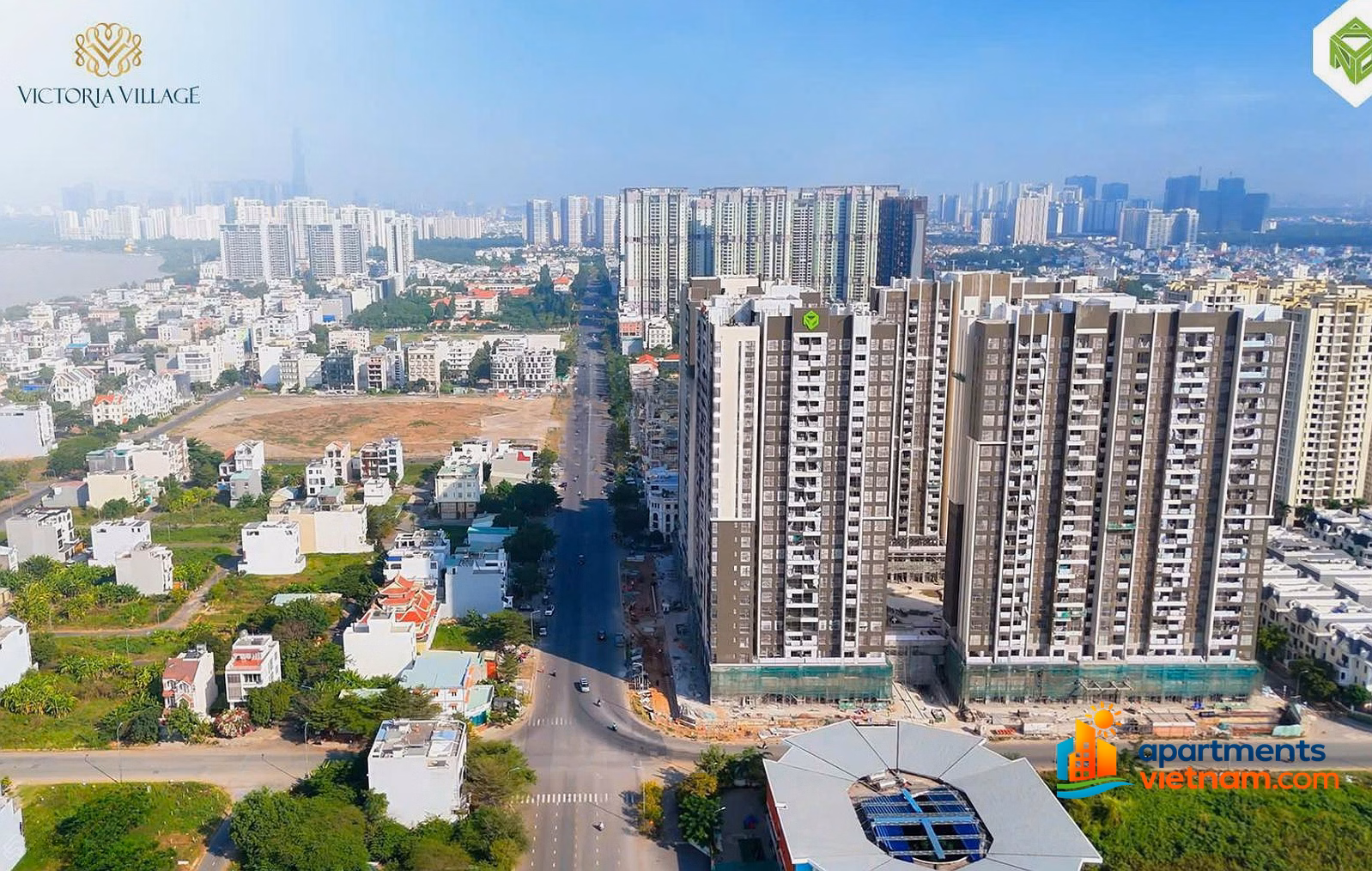 Corner apartment 73m2 price only 6.7 billion full VAT, nice view