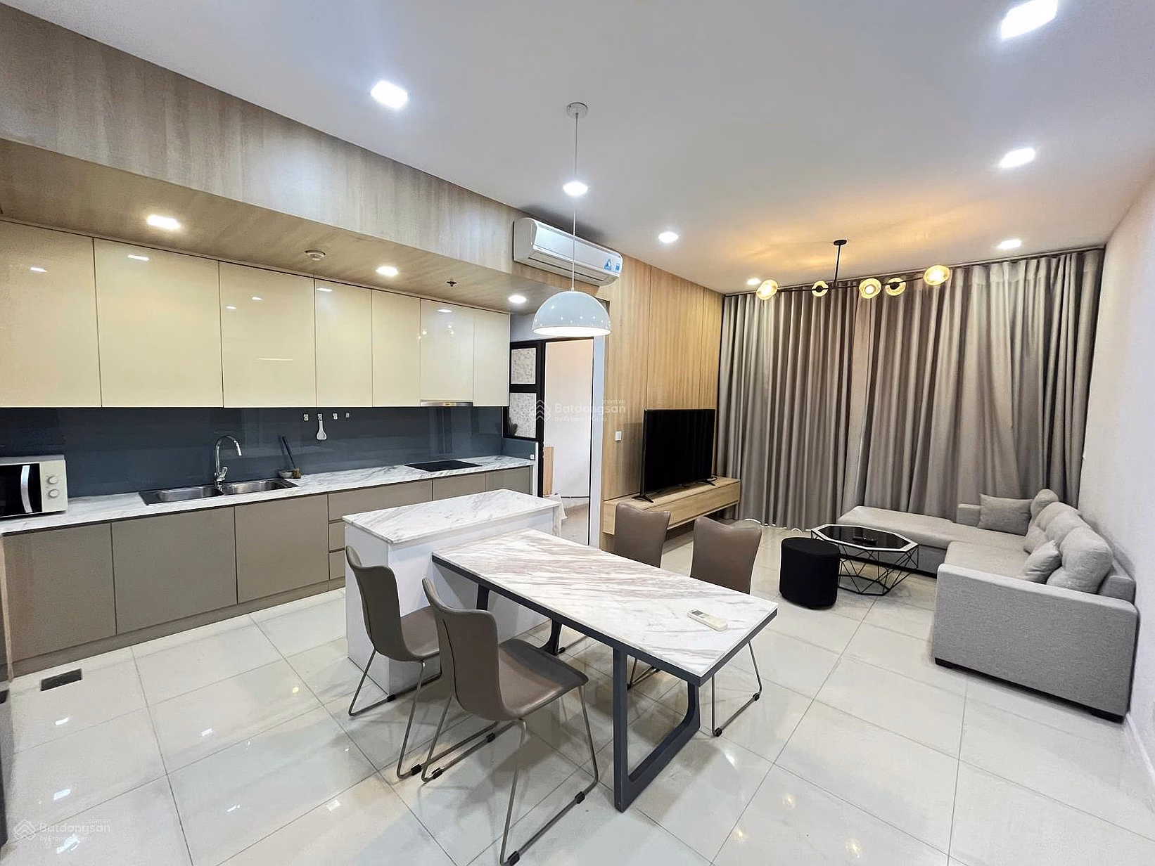 Estella Heights 2-bedroom apartment for rent - Beautiful house - Price 38 million - Pool view