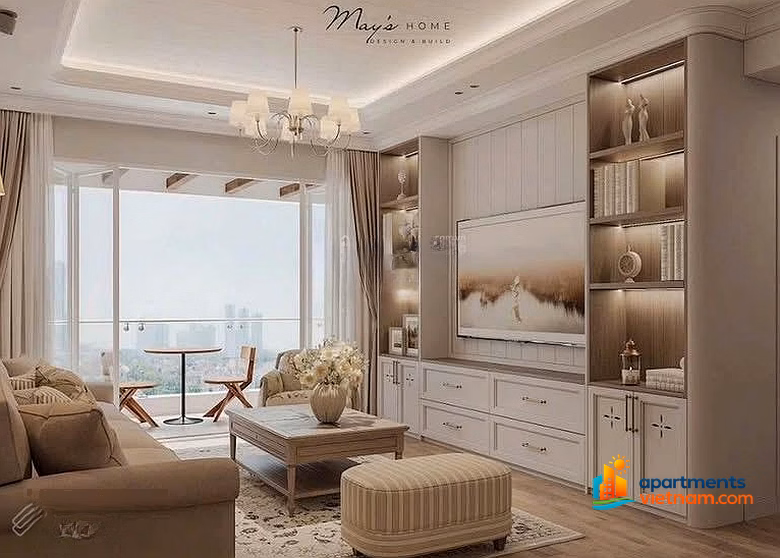 HOT Riverside Residence apartment for sale, Phu My Hung. Beautiful house, rare in the area