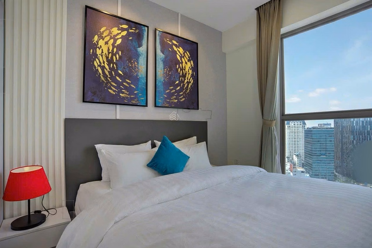Millennium corner apartment with beautiful Bitexco river view, 2 bedrooms, high floor - move in immediately