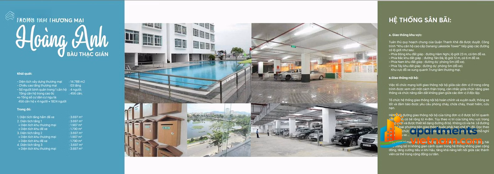 Hoang Anh Lakeview Residence Wiew apartment for rent with full furniture 30 million/month