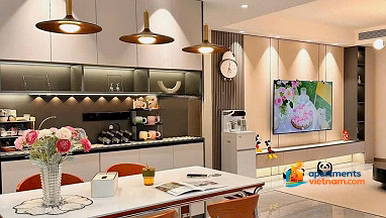 Luxury apartment for rent at Green Diamond, 93 Lang Ha, 150m², 3 bedrooms, price 20 million/month