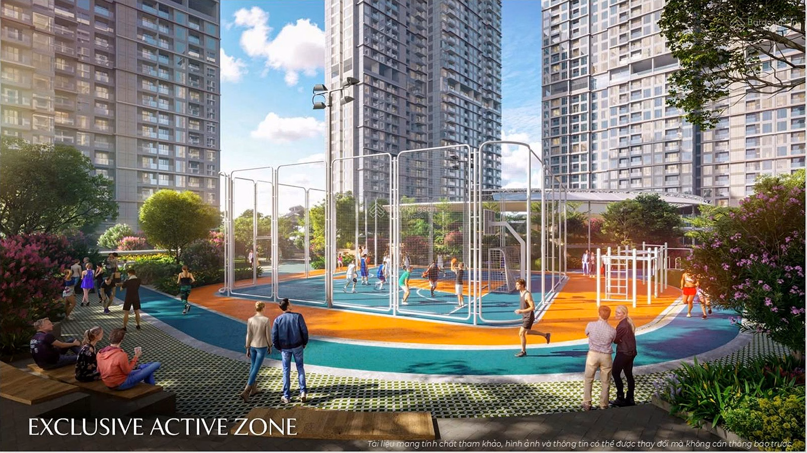 Cool middle floor apartment 61.7m2 price 5.1 billion Imperia Sky Park near Le Trong Tan, History Museum