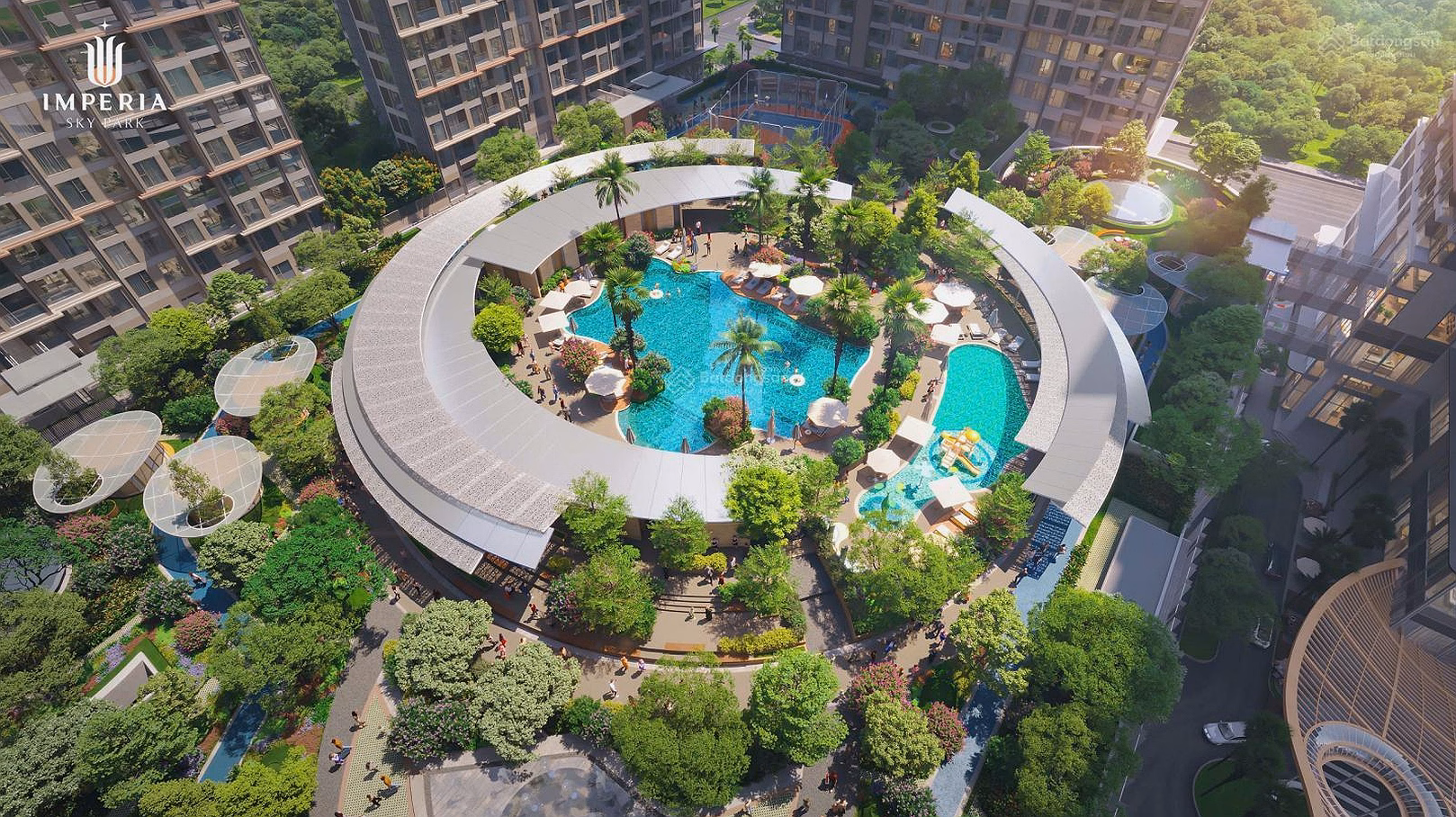 Corner apartment with internal view at the best price in the market Imperia Sky Park An Khanh - Le Trong Tan near Vinhomes