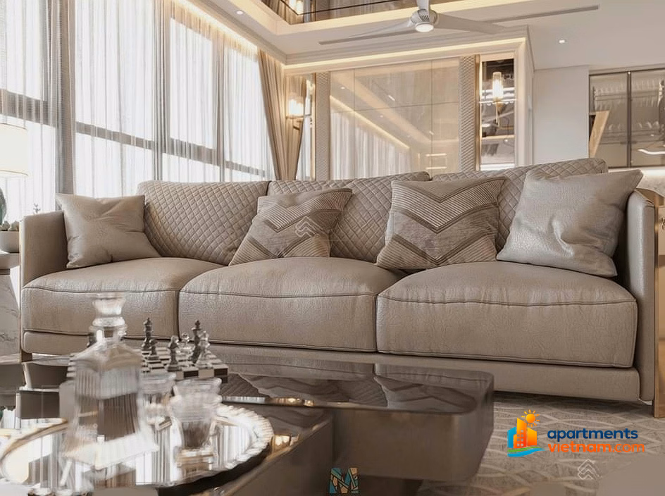 Duplex apartment for rent with 4 bedrooms, 4 bathrooms, 300m2 at Grandeur Palace Giang Vo, price negotiable