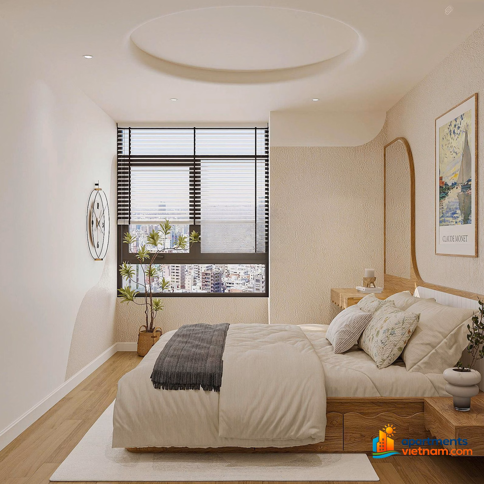 32 million/month 3-bedroom corner apartment, 117.63m² HAGL Lakeview (72 Ham Nghi)