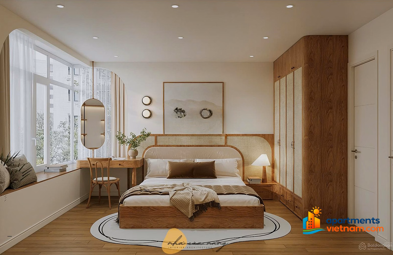 Corner apartment for rent 118m2, 3 large bedrooms Hoang Anh Lakeview Residence full beautiful furniture 30 million/month