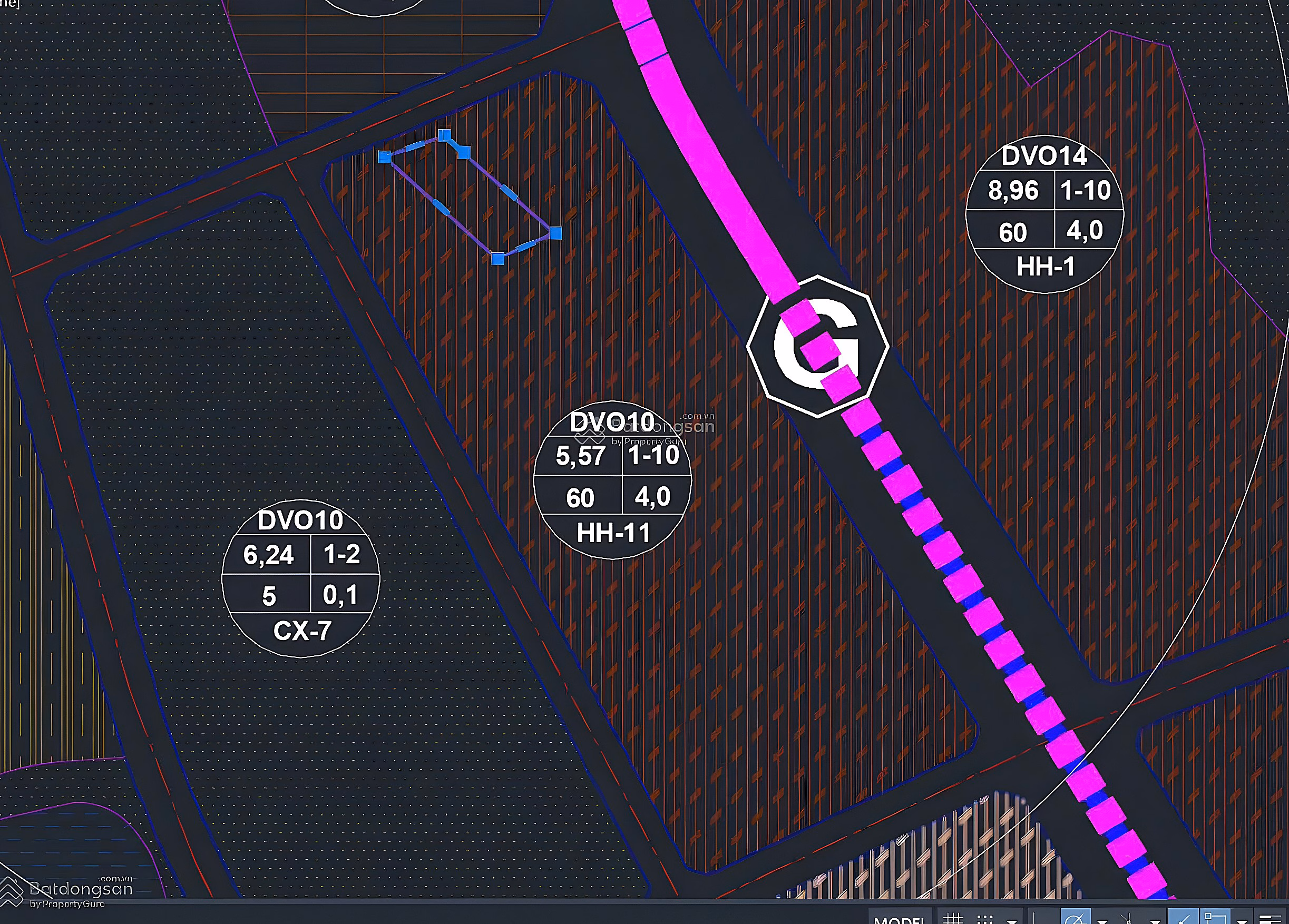 Selling a 1,956m2 plot of land on a 3/2 street, suitable for building a hotel or resort