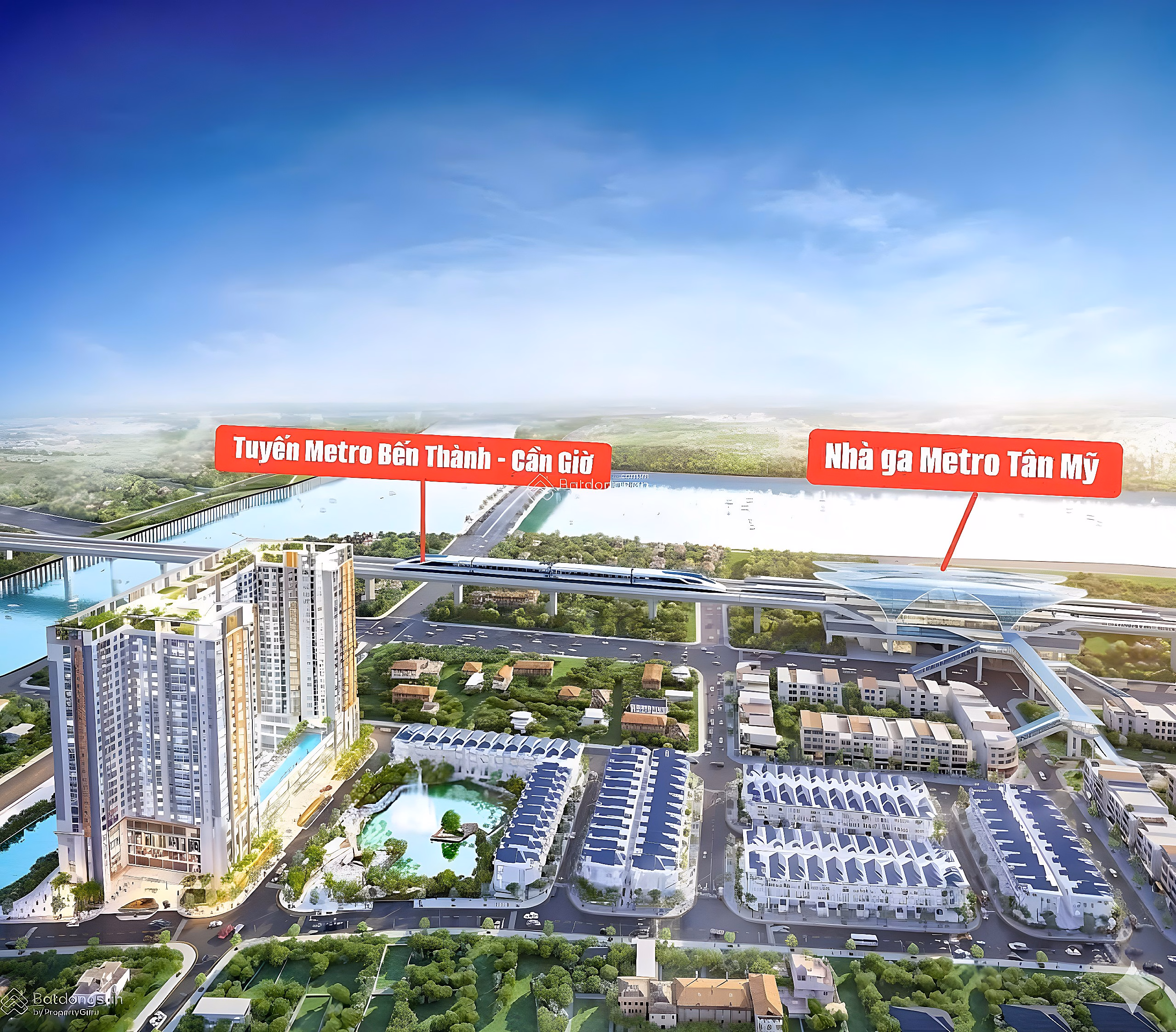 Get booking The Peak Garden adjacent to Phu My Hung, next to Tan My station, price from only 75 million/m2
