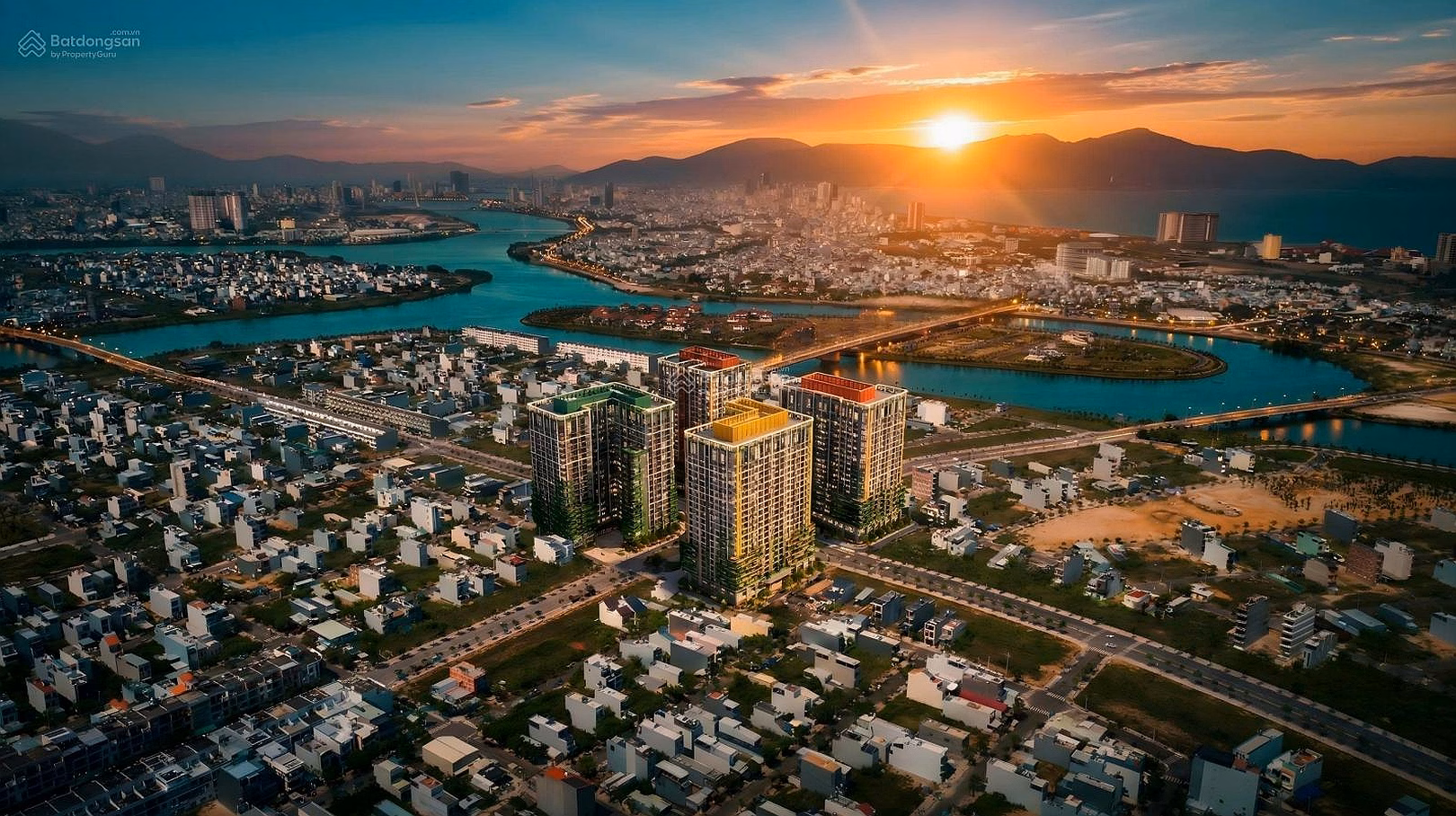 EXTREMELY RARE! SUN GROUP FOURS TOWER APARTMENT 53.3M WITH PRIVATE GARDEN 11th FLOOR ONLY 2.44 BILLION