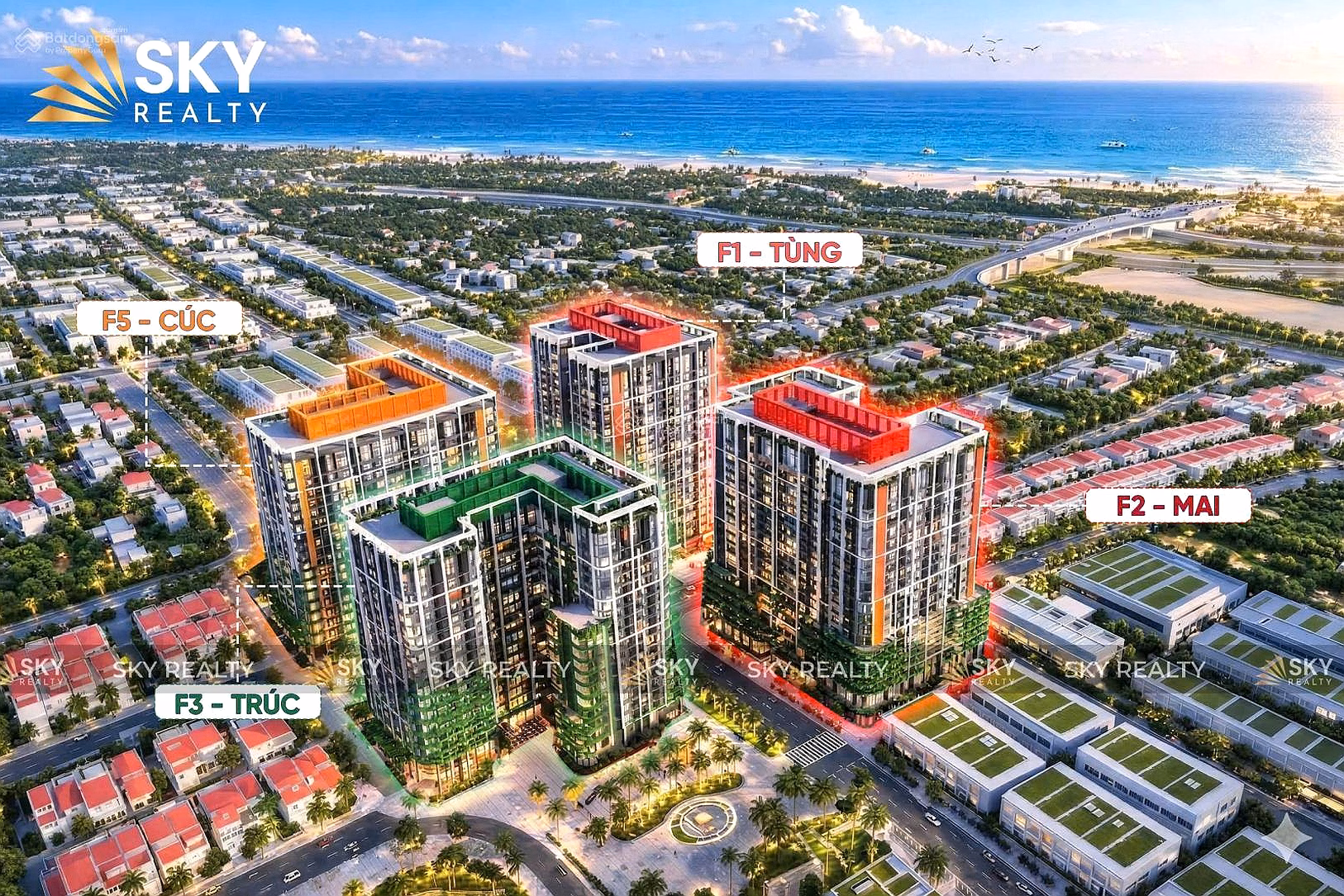 EXTREMELY RARE! SUN GROUP FOURS TOWER APARTMENT 53.3M WITH PRIVATE GARDEN 11th FLOOR ONLY 2.44 BILLION