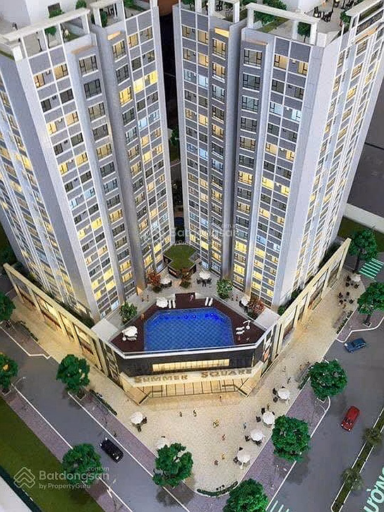 Summer Square apartment for sale - Tan Hoa Dong - District 6 - 2 bedrooms 3.3 billion TL with book