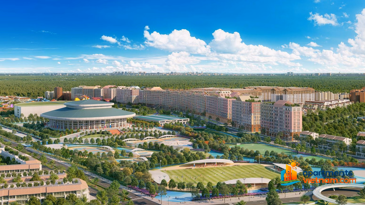 (CDT) Summary of Cheap apartment funds - The most beautiful at Sun World Park - Only 480 million (25%) with 30-month interest support