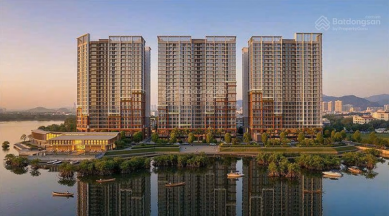 Own a 3-bedroom corner apartment with 90m2 river view and villa view The Onsen 2 - Charmora City Nha Trang for only 7 billion,632