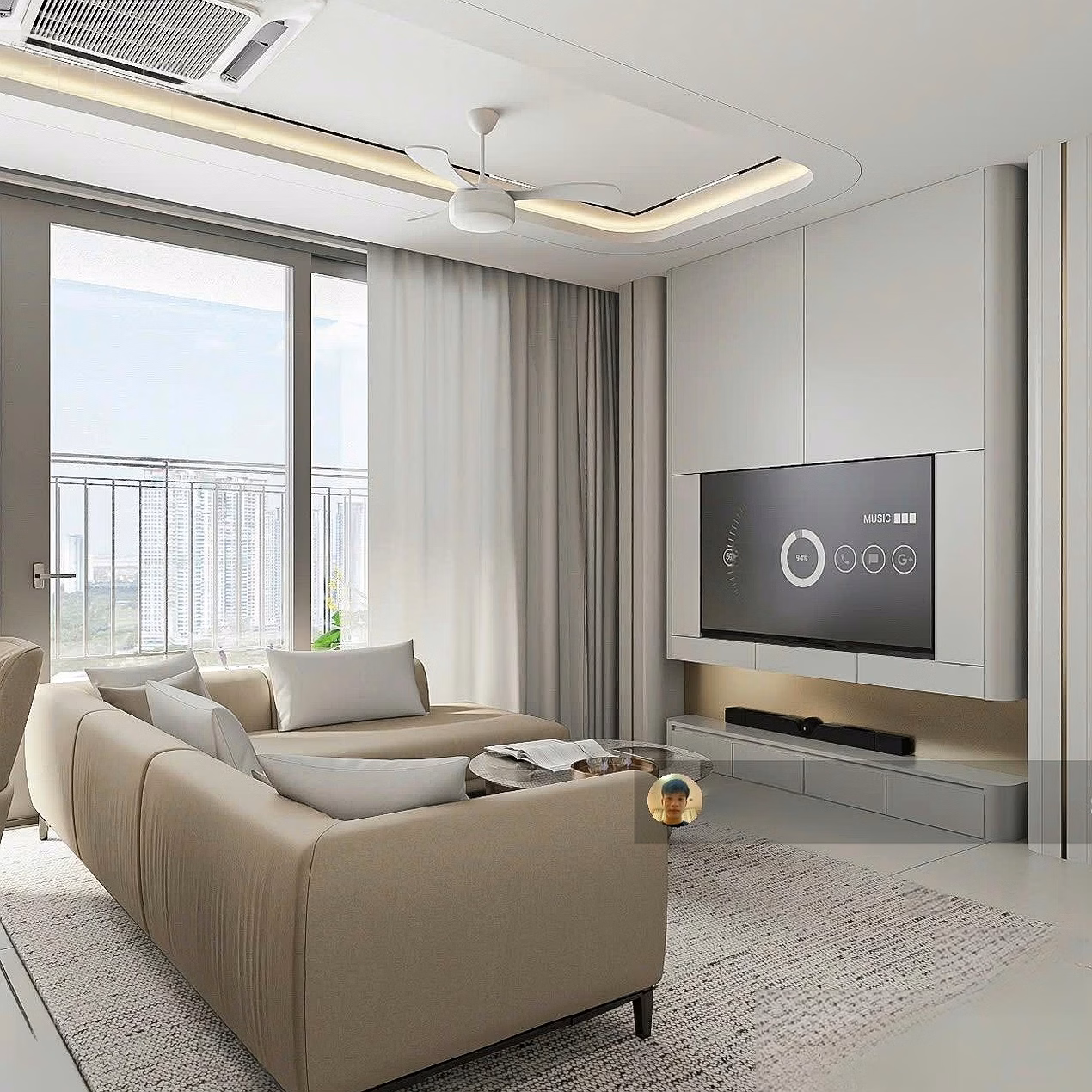 The Infiniti 3 bedroom 135m² for urgent rent, very good price 30 million/month*** (Van Anh)