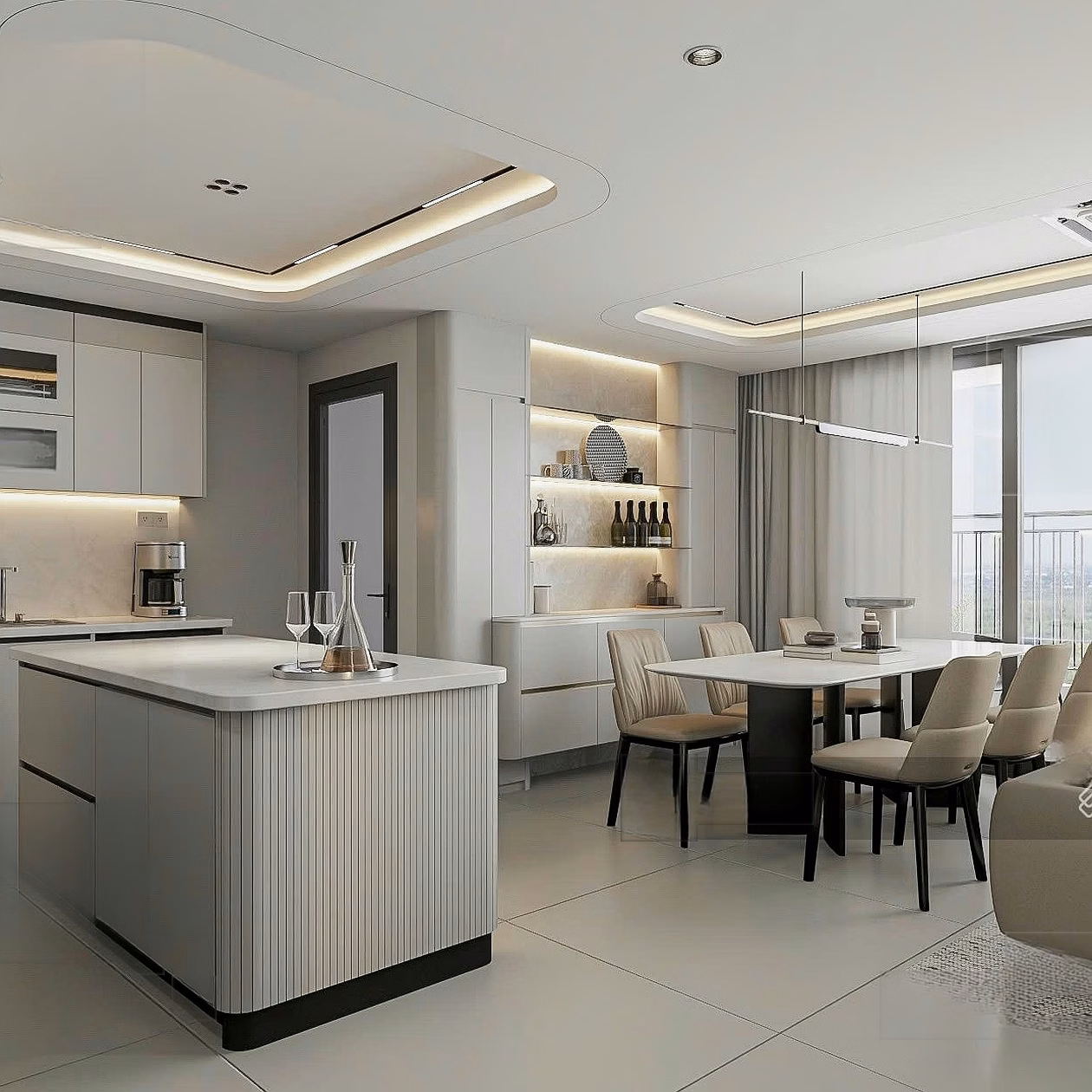 The Infiniti 3 bedroom 135m² for urgent rent, very good price 30 million/month*** (Van Anh)