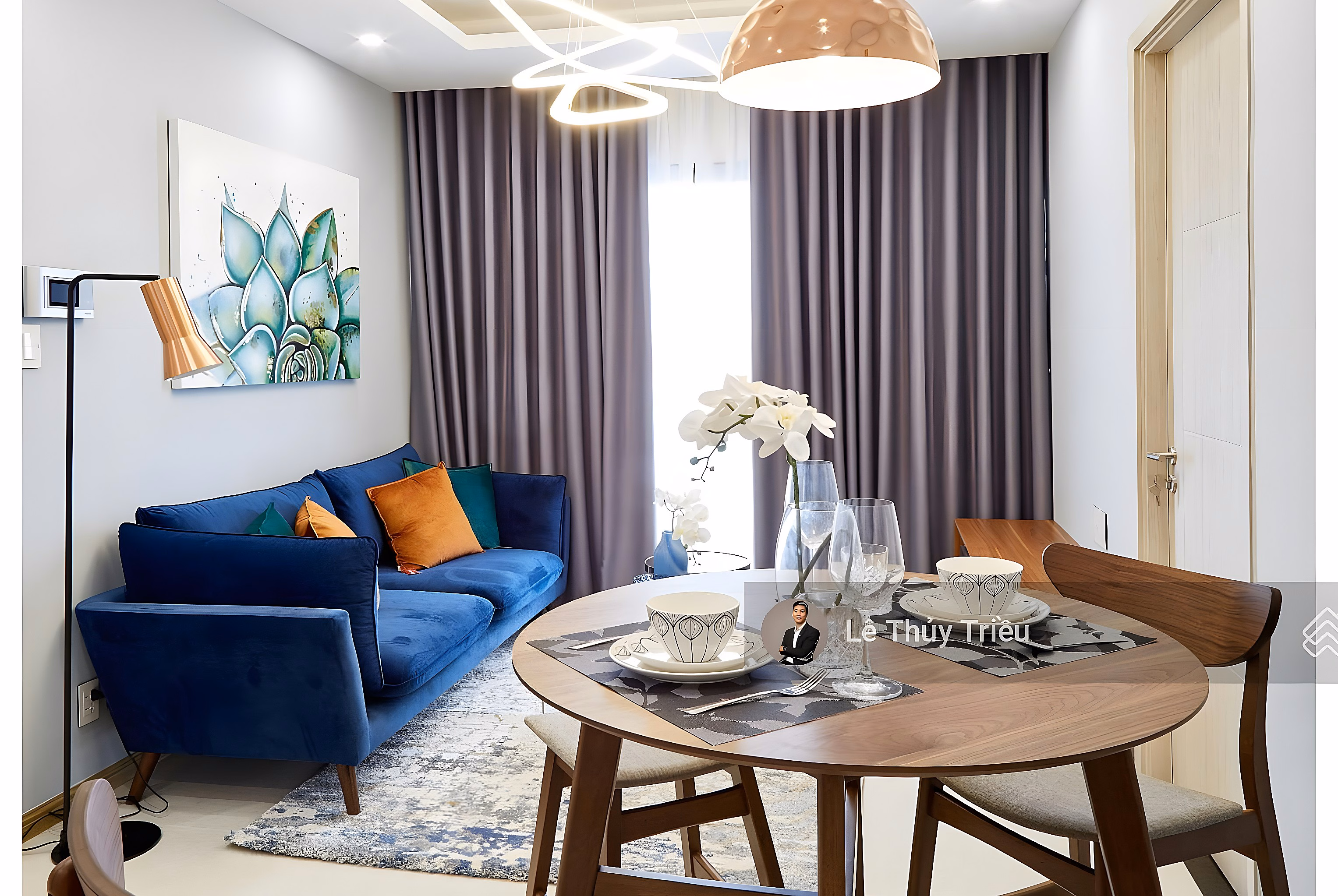 New City Thu Thiem River View Apartment for Rent - 2 Bedrooms - Full NT - Rental price 18 million including fees