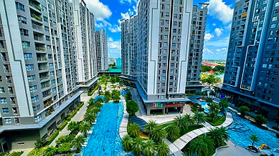 Asiana Capella apartment for rent in District 6, 50m2, 1 bedroom, 1 bathroom, full, price 7.5 million***(Pink)