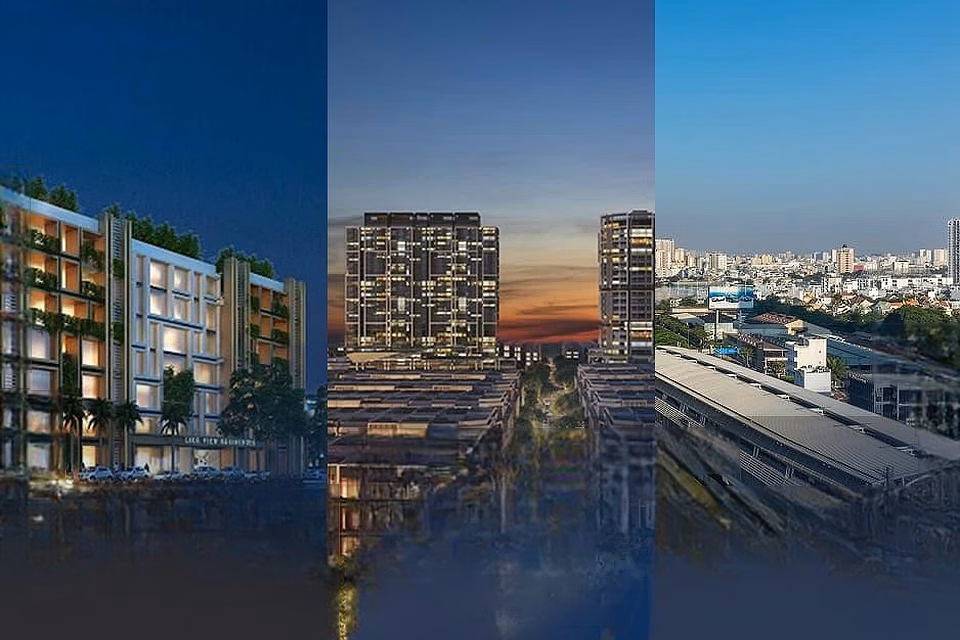 1 rare 2-bedroom apartment with river view on the 18th floor priced at 9 billion, including VAT and PBT The Privé capital 925 million