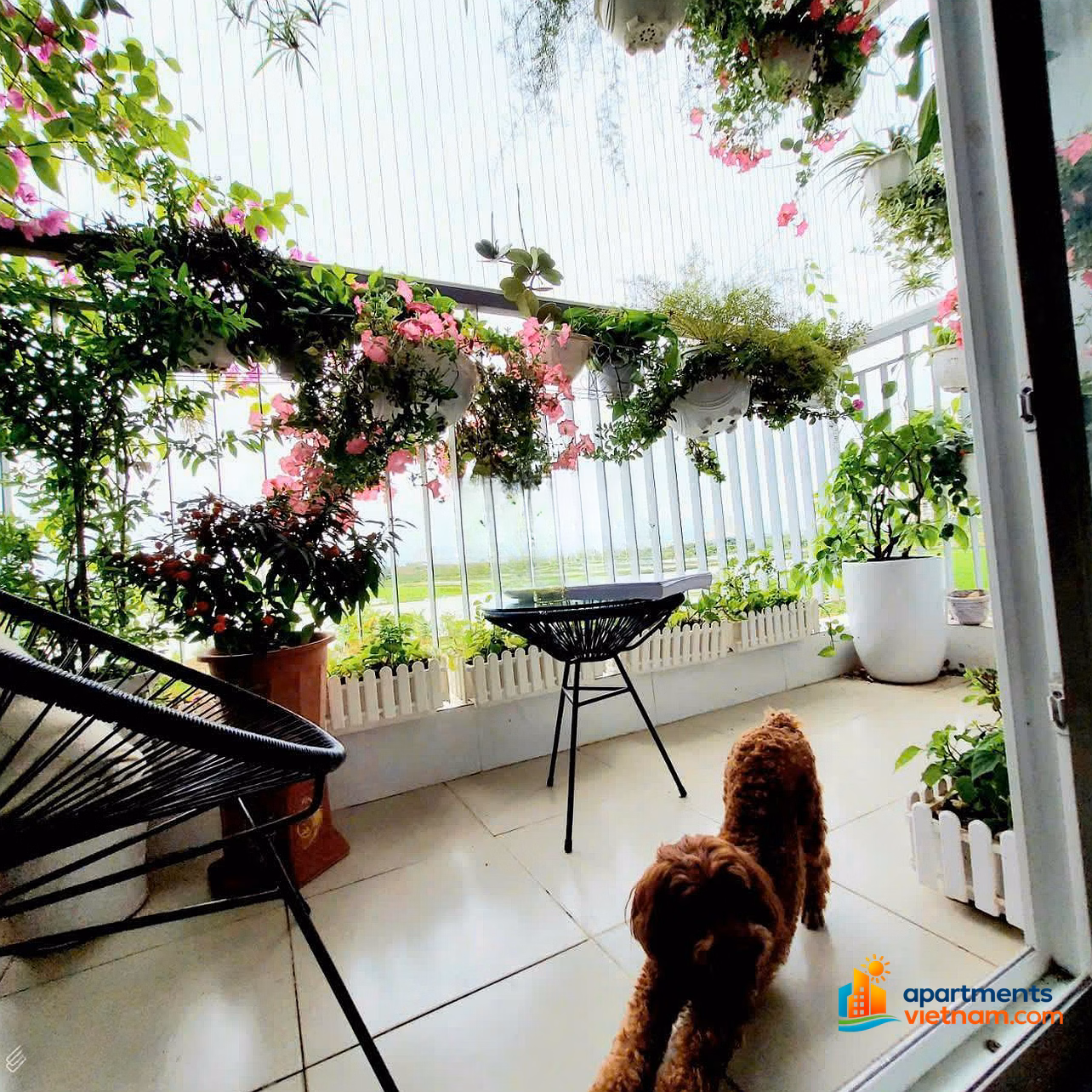 Luxury 3-bedroom apartment with lake view & open green space in My Dinh, Hanoi