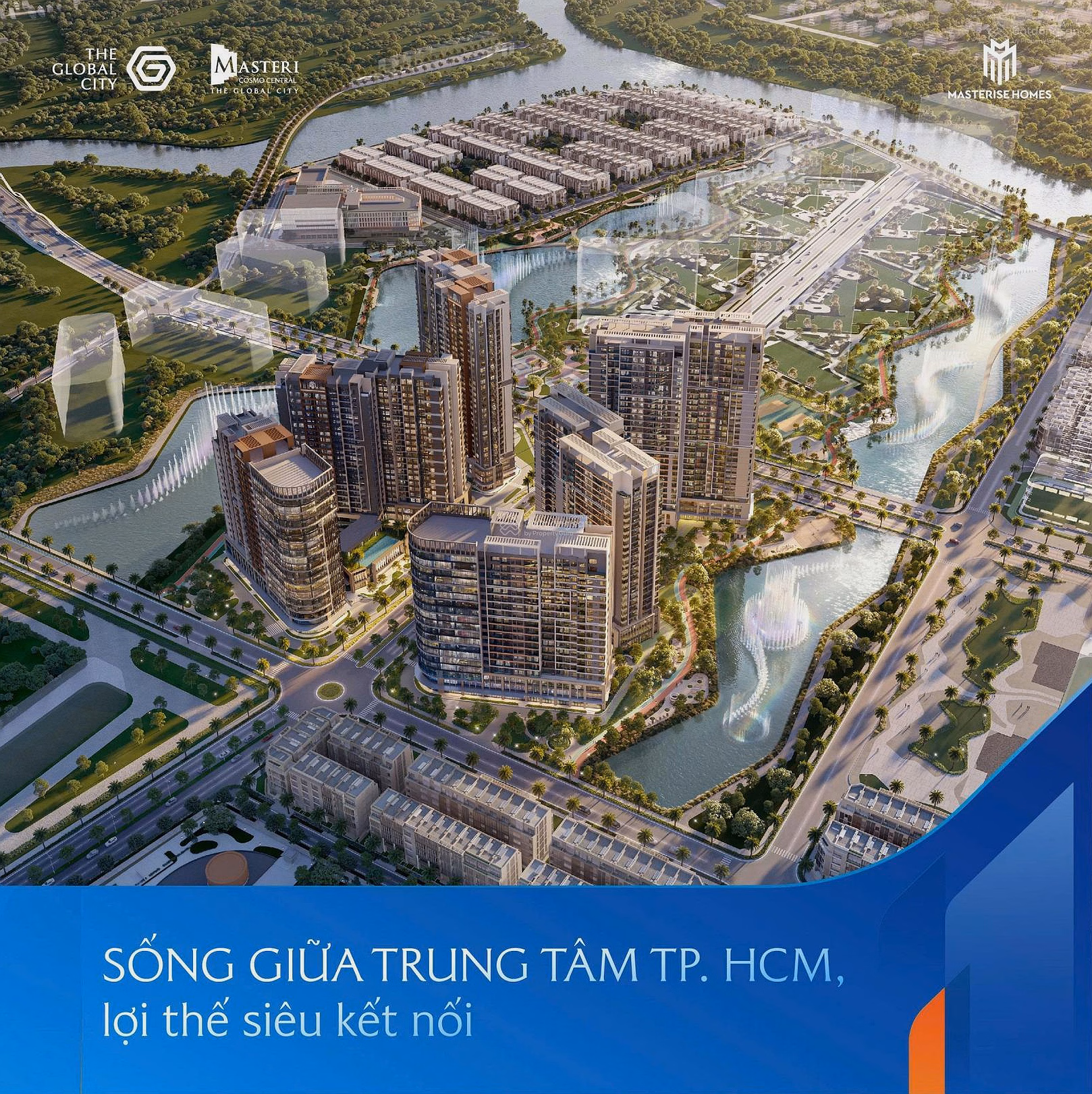 Masteri Cosmo Central - 2 bedroom apartment with the best price and exclusive discounts up to 16.5%