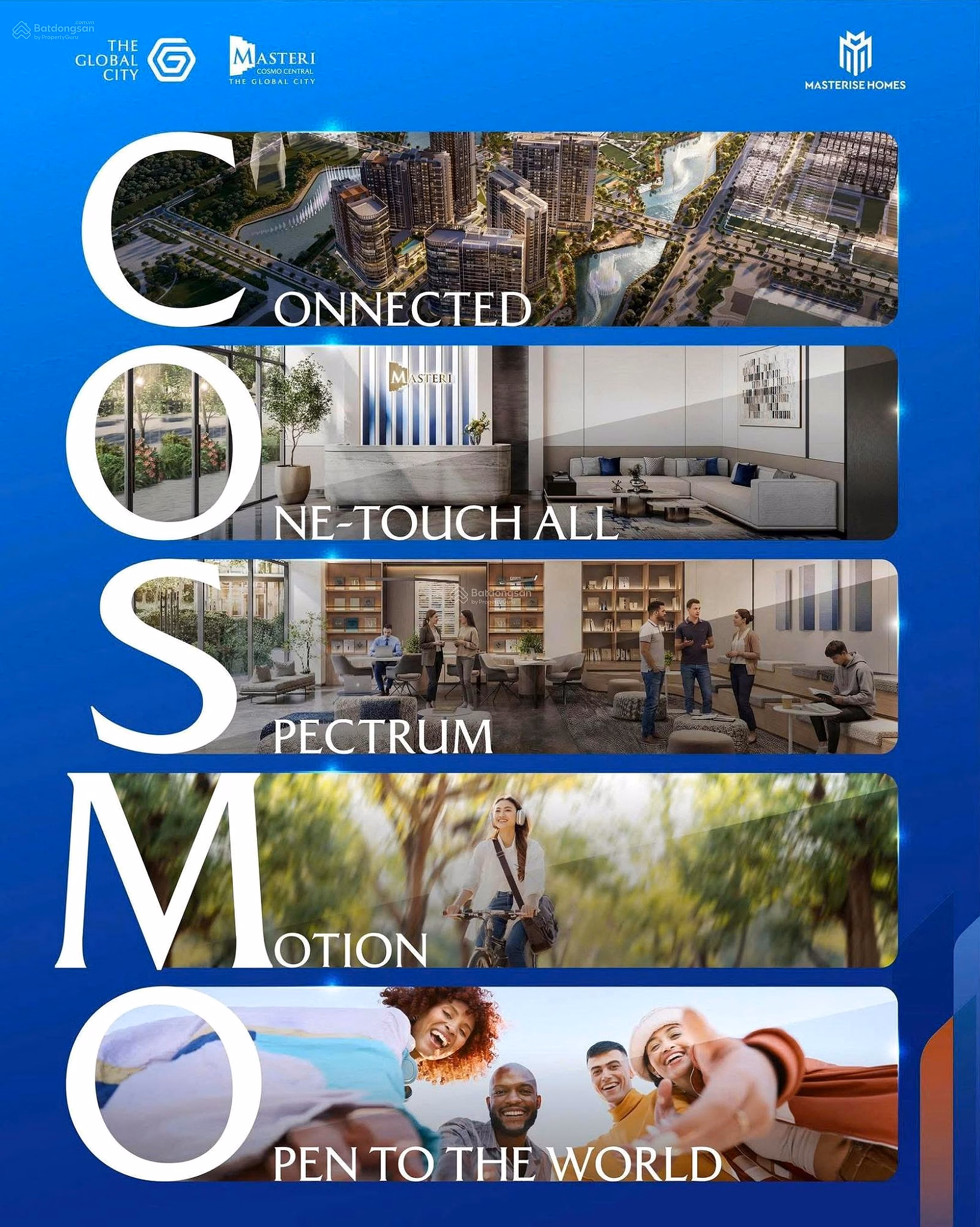 Masteri Cosmo Central - 2 bedroom apartment with the best price and exclusive discounts up to 16.5%