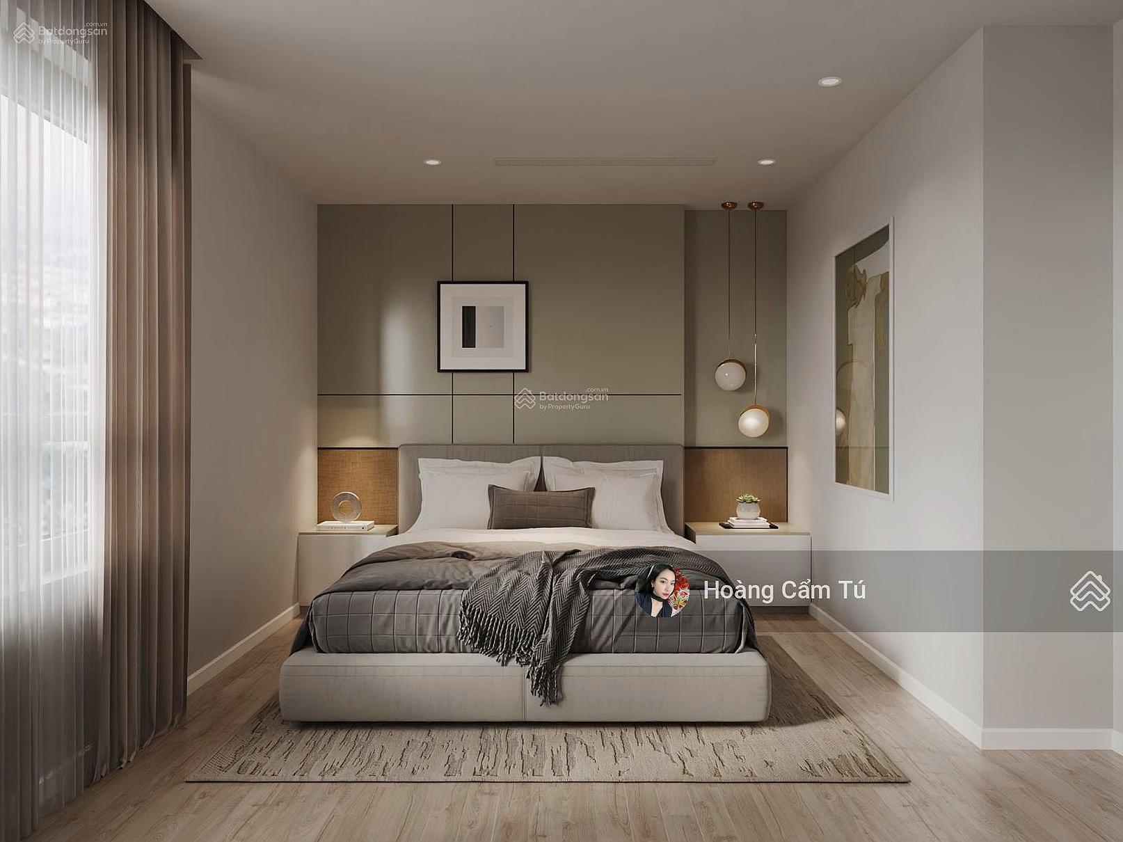 Apartment for rent at The Flemington District 11, 120m2 Price 22 Million 3 bedrooms 2 bathrooms, super airy*** Tu