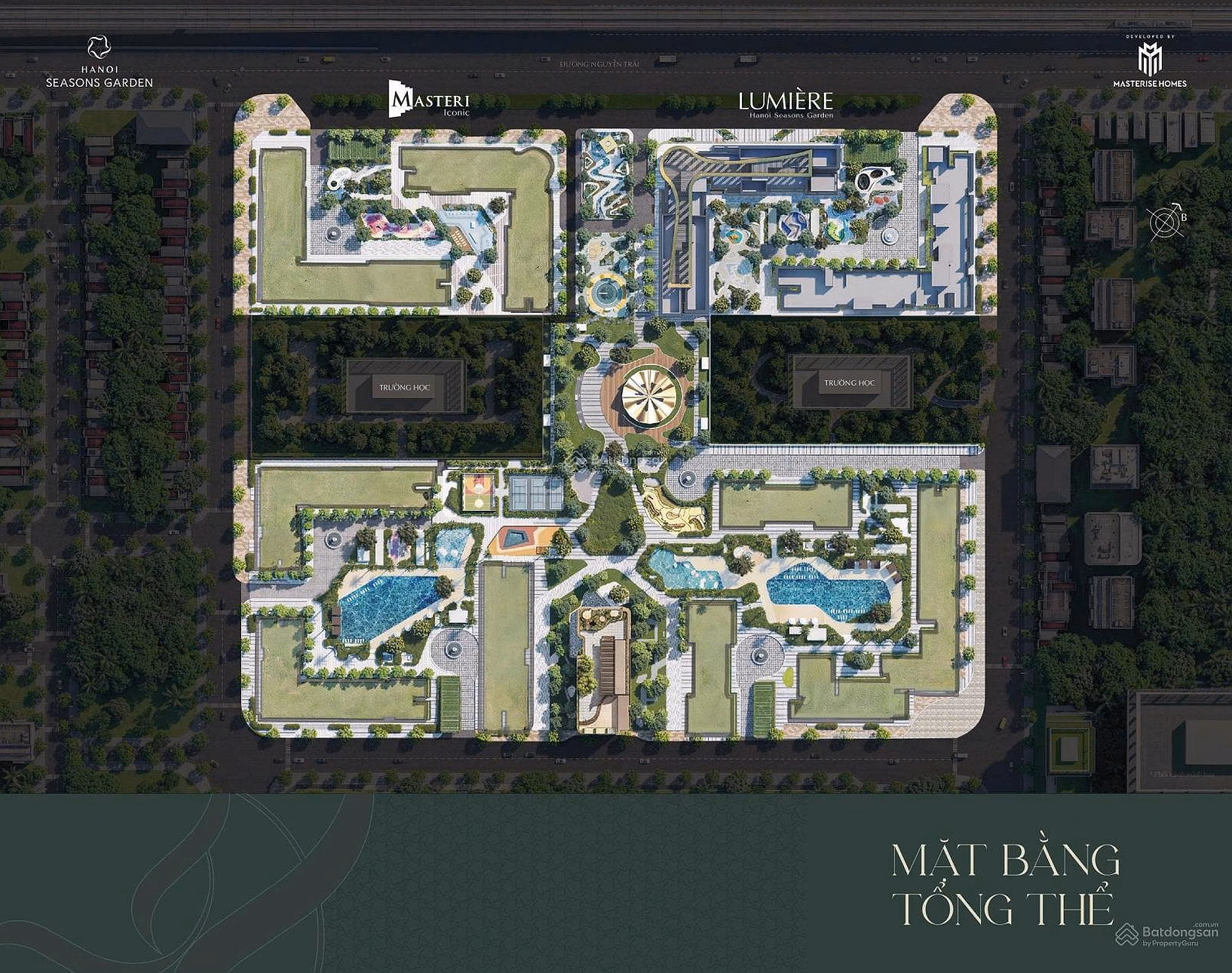 Hottest Nguyen Trai: Opening sale of beautiful apartments Masterise Cao Xa La, priced from 120 million/m², 70% loan support