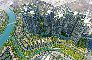 Selling Officetel Sunshine Sky City 2 bedrooms 78m2, about to hand over Q2/2026, very good price 4.5 billion