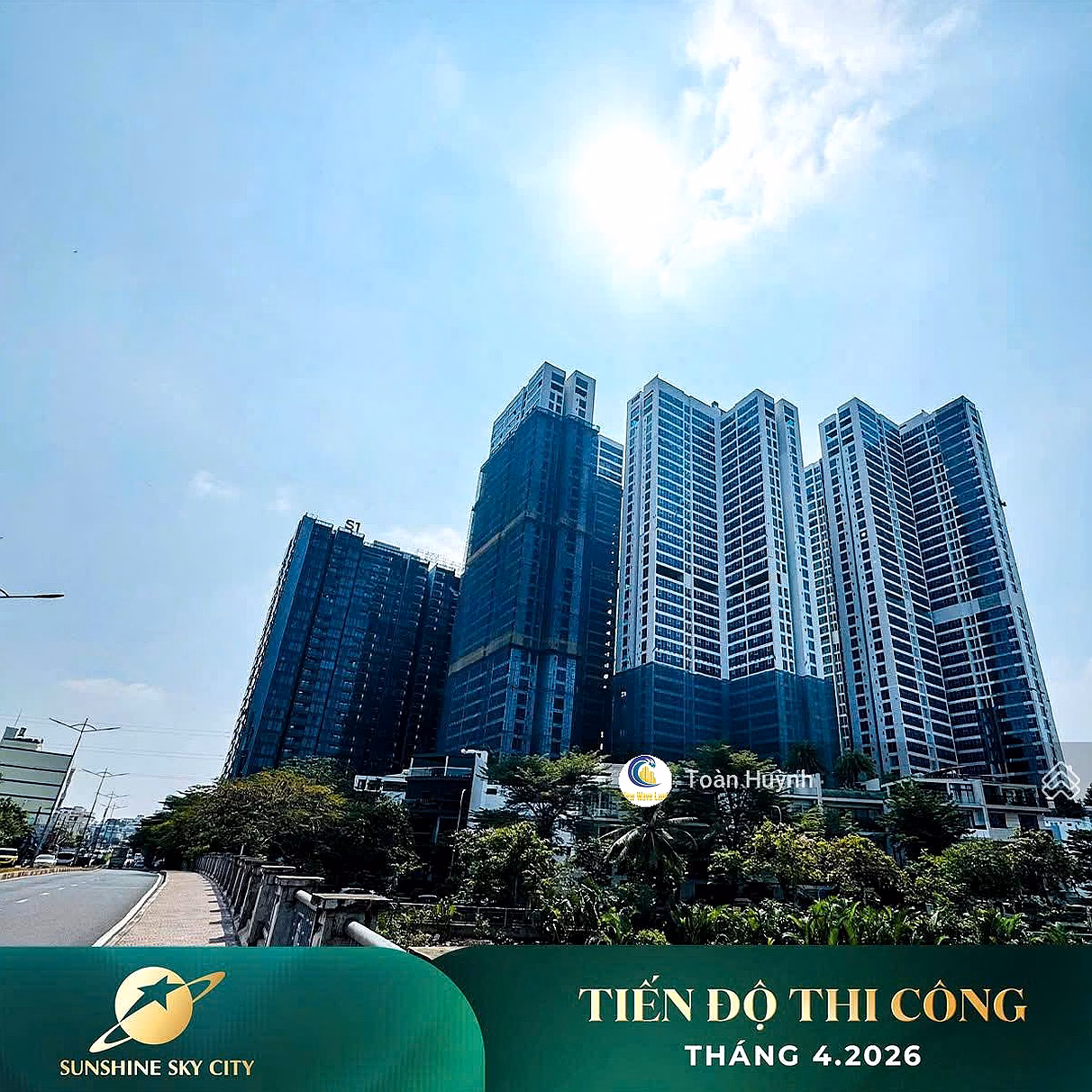 Selling Officetel Sunshine Sky City 2 bedrooms 78m2, about to hand over Q2/2026, very good price 4.5 billion