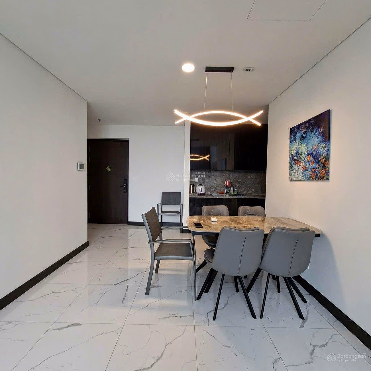 Empire City - 1 fully furnished bedroom for rent, middle floor, river view, best price 22 million/month