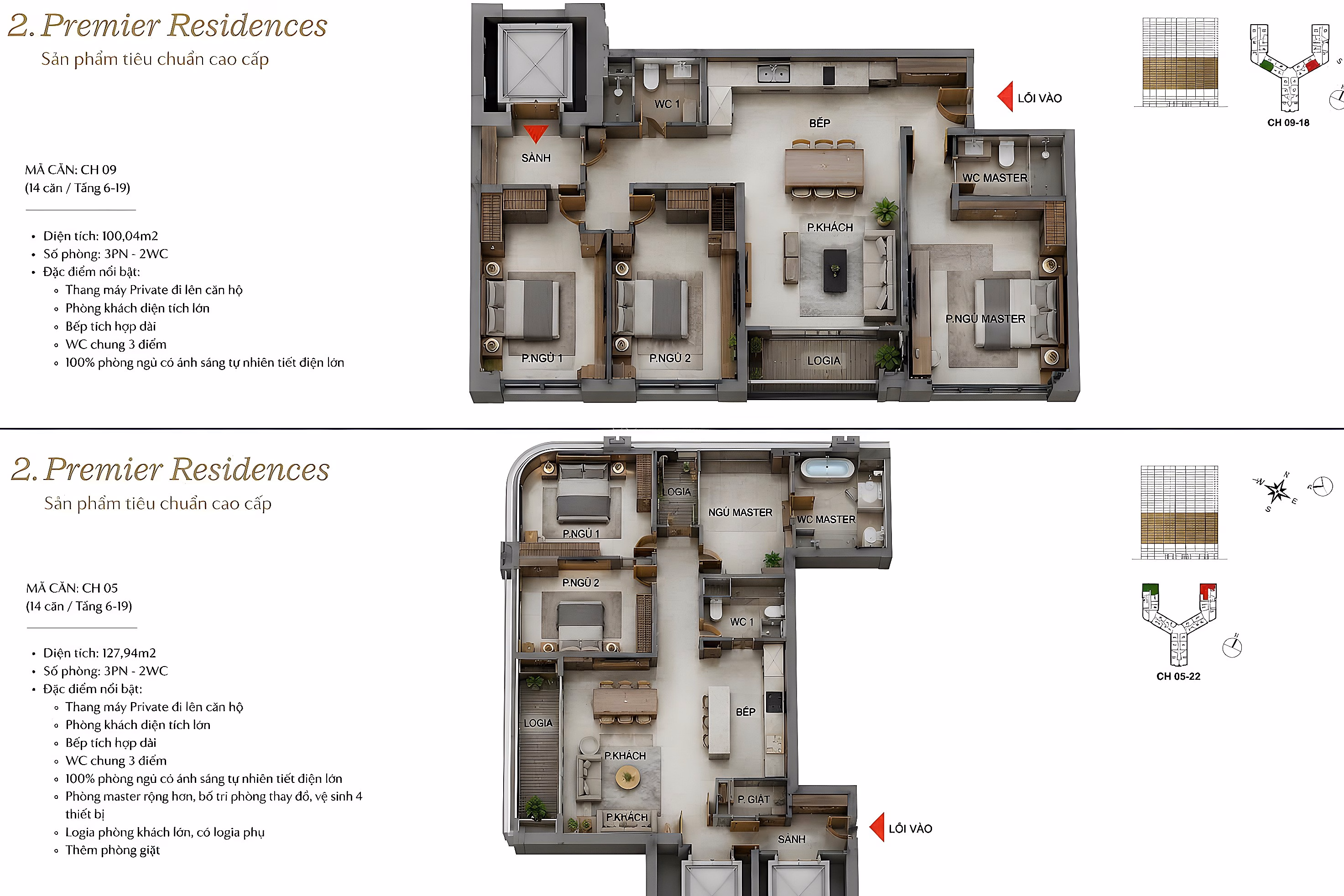 Private luxury class, apartment fund F1-2N, 3N, duplex MIK Khai Son 99 million/m2, special discount up to 19%