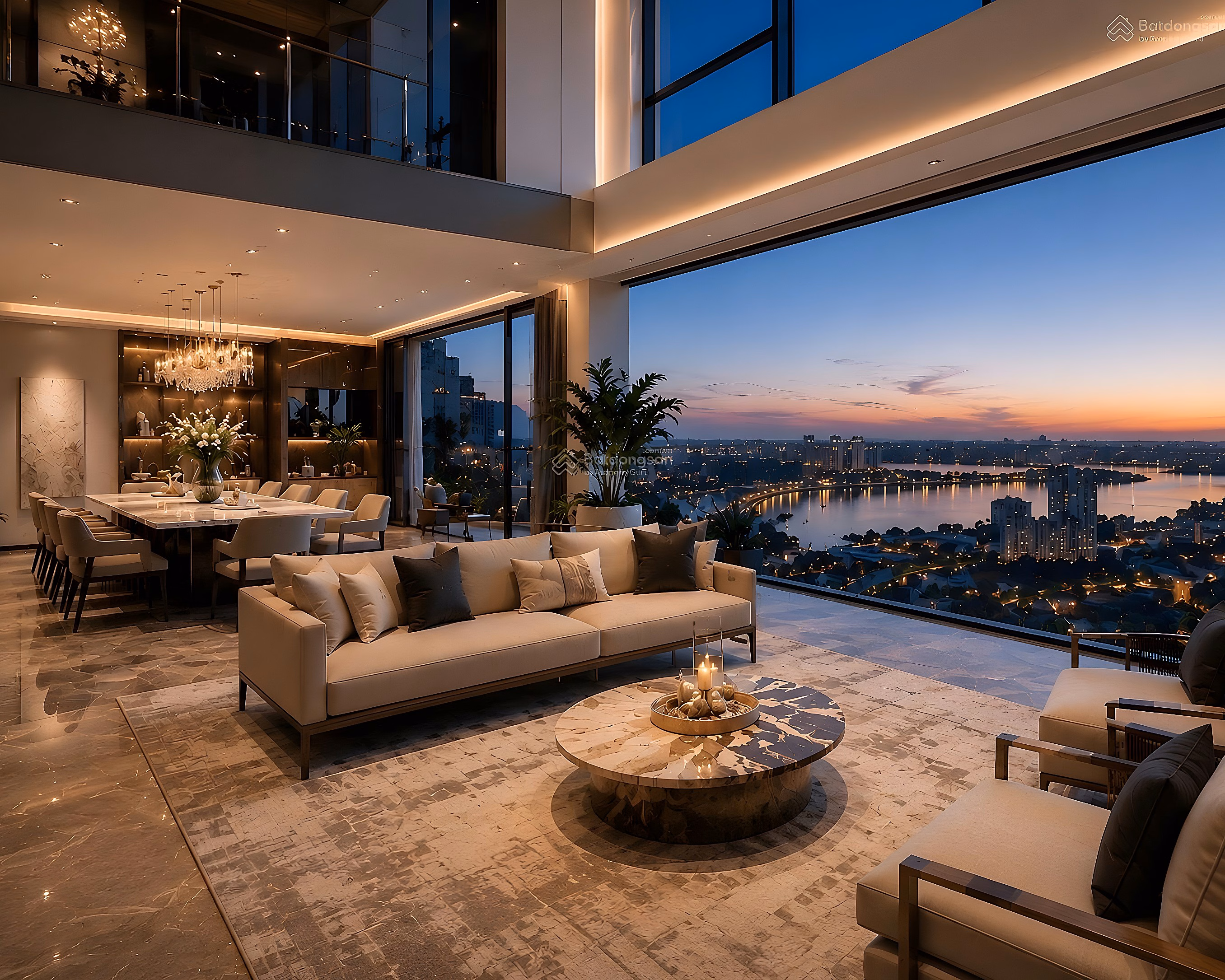 Private luxury class, apartment fund F1-2N, 3N, duplex MIK Khai Son 99 million/m2, special discount up to 19%