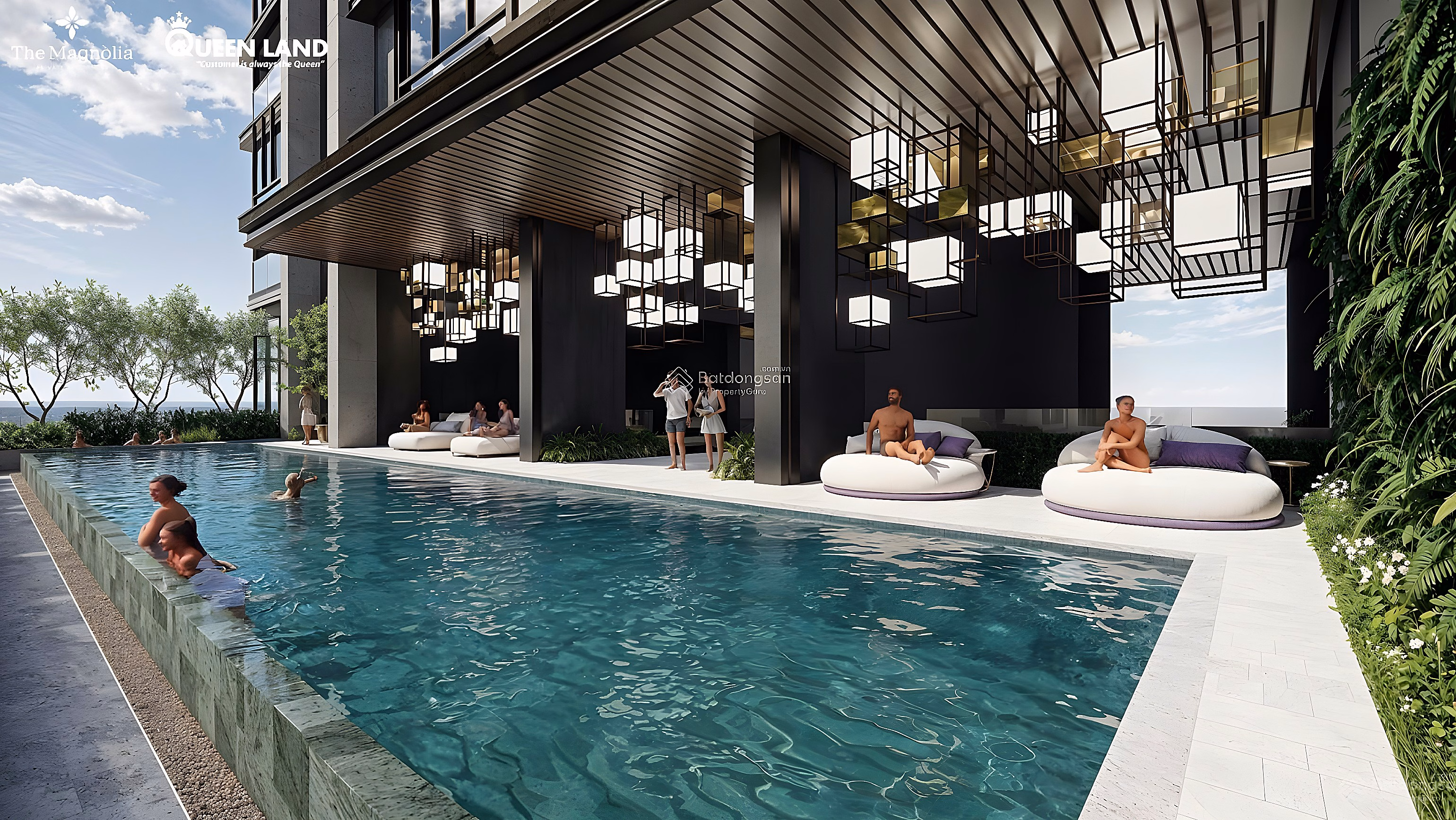 Private luxury class, apartment fund F1-2N, 3N, duplex MIK Khai Son 99 million/m2, special discount up to 19%
