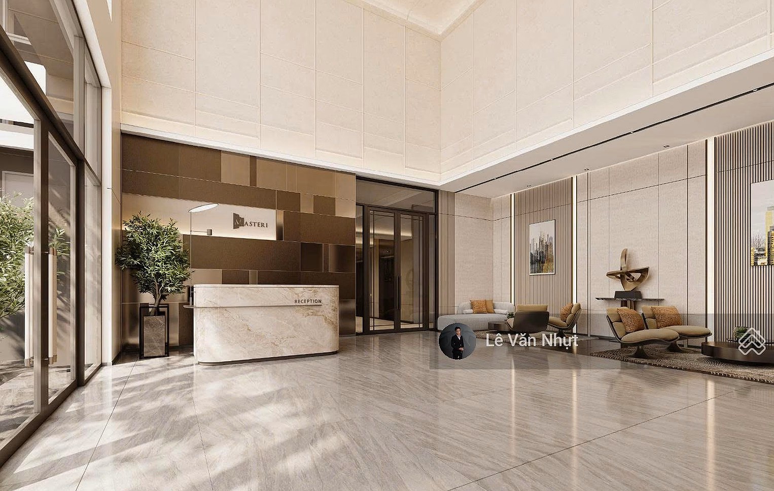 Large 3-bedroom apartment - Tower B1 Masteri Cosmo Central only 15.7 billion all in - directly facing water music