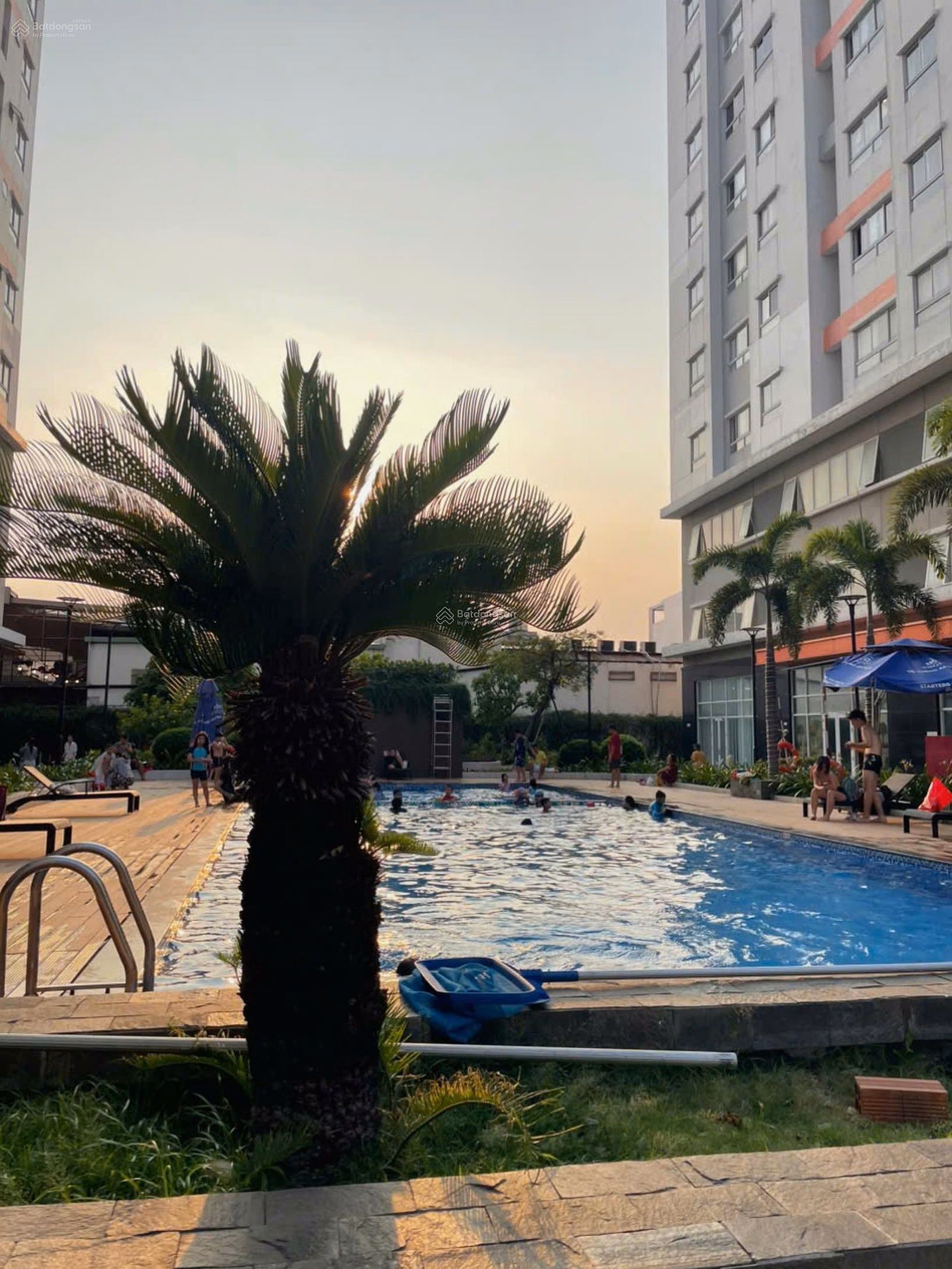 Just vacant office apartment for rent 1 bedroom Moonlight Park front view at 7 Binh Tan 9 million in Ngai