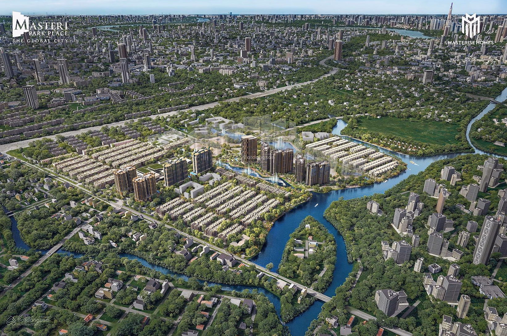 Masteri Park Place District 2 1-bedroom apartment for sale from 6.7 billion/unit in The Global City urban area