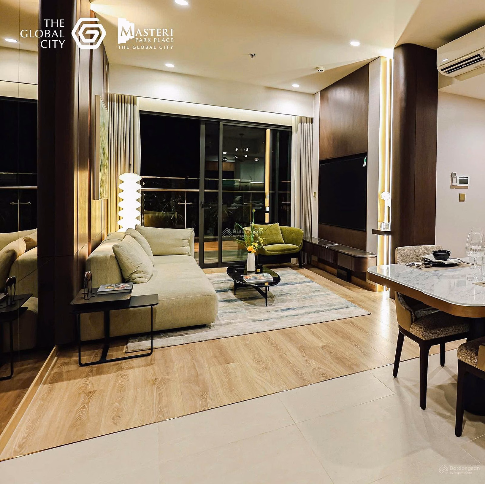 Masteri Park Place District 2 1-bedroom apartment for sale from 6.7 billion/unit in The Global City urban area