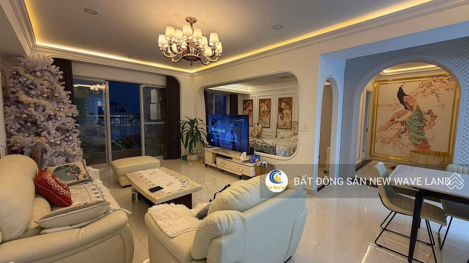 Cosmo City apartment for sale, District 7, 3 bedrooms, 3 bathrooms, 119m2 - Fully furnished, priced at 7.5 billion - Red book available