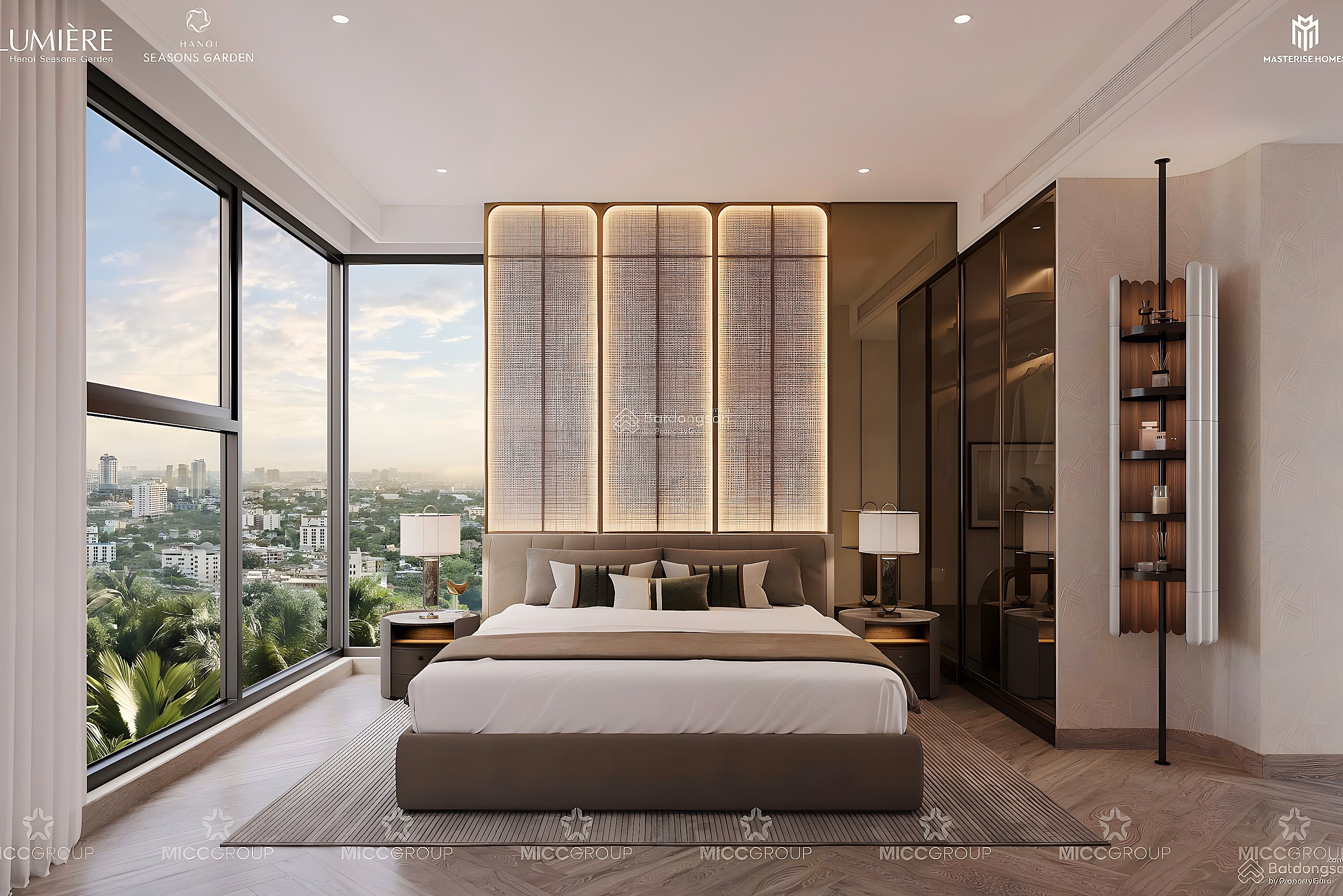 Extremely shocking price of Vin Cao Xa La Nguyen Trai. Exclusive fund of beautiful 1 - 3 bedroom apartments, high discounts, beautiful view