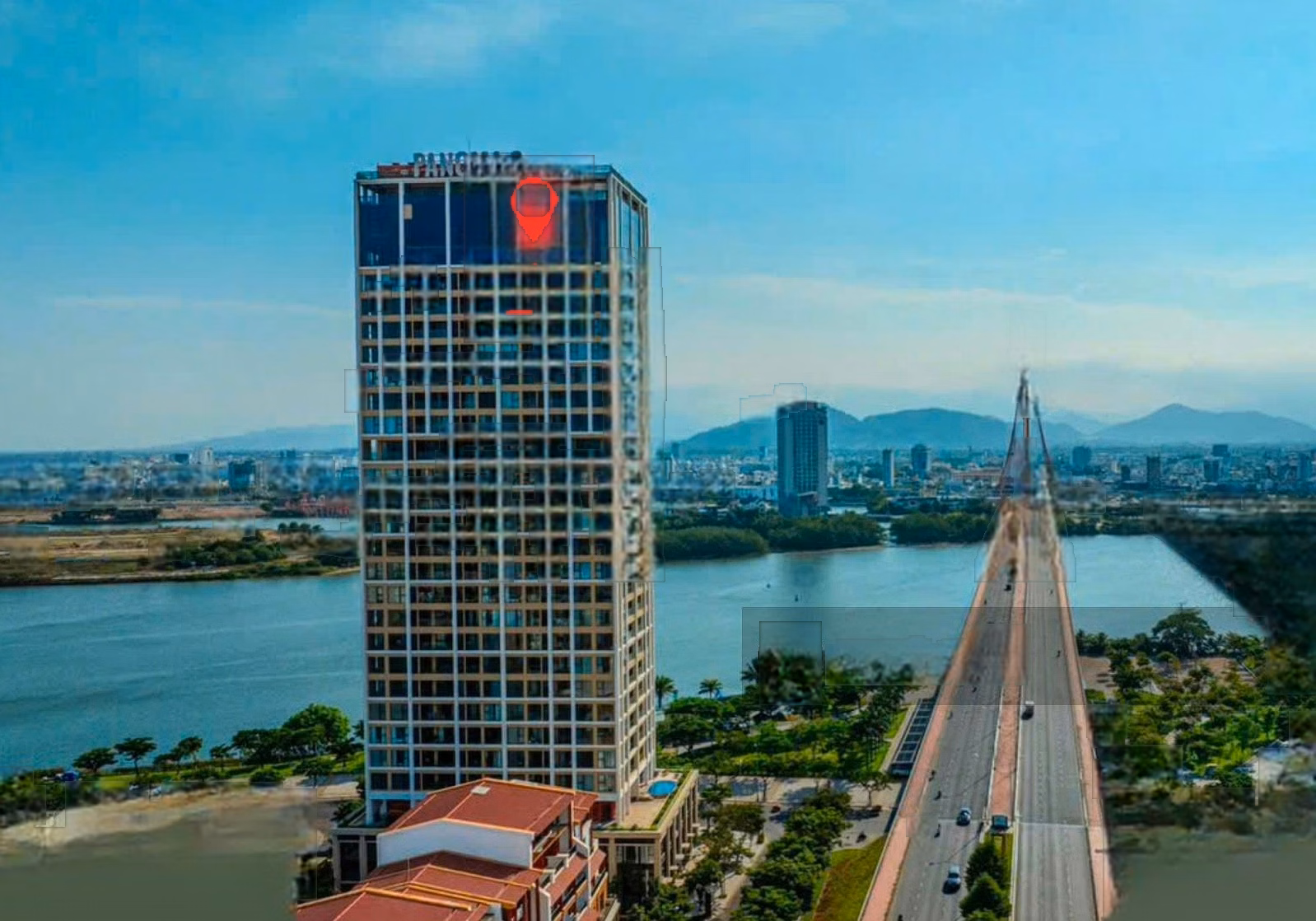 Apartment 1 bedroom+ high floor fully furnished with sea view, Villa - Area 50m² - Price 5.2 billion