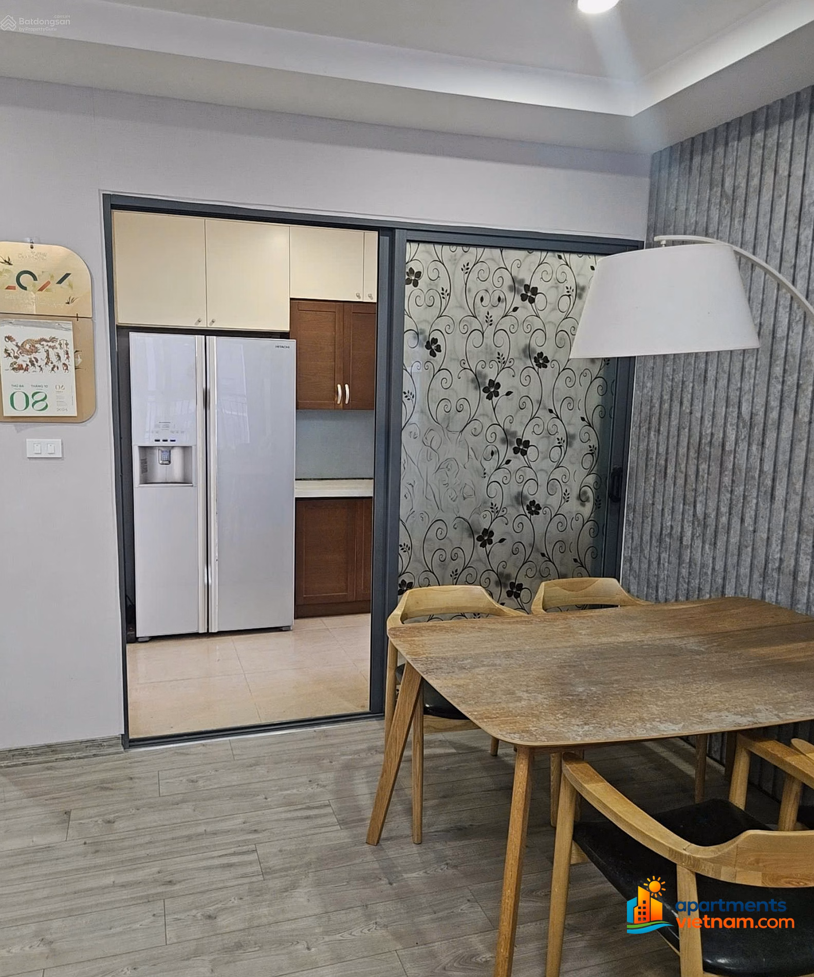 (Standard hanging) Apartment 3N2WC - Ecolife Tay Ho 107m middle floor full NT, BC price 12 billion including fees with TL