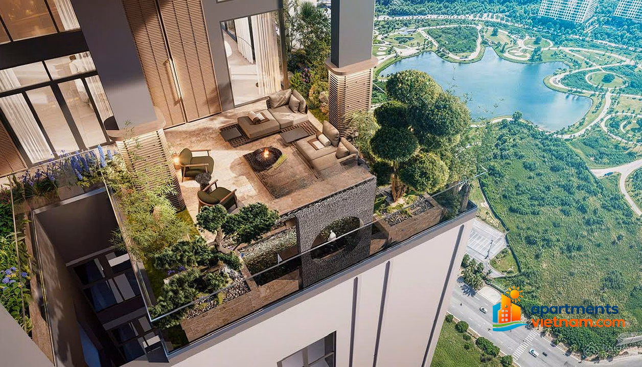 Penthouse The Matrix One Premium for sale - Floor area 771.4 m2 view of stadium and 50ha park