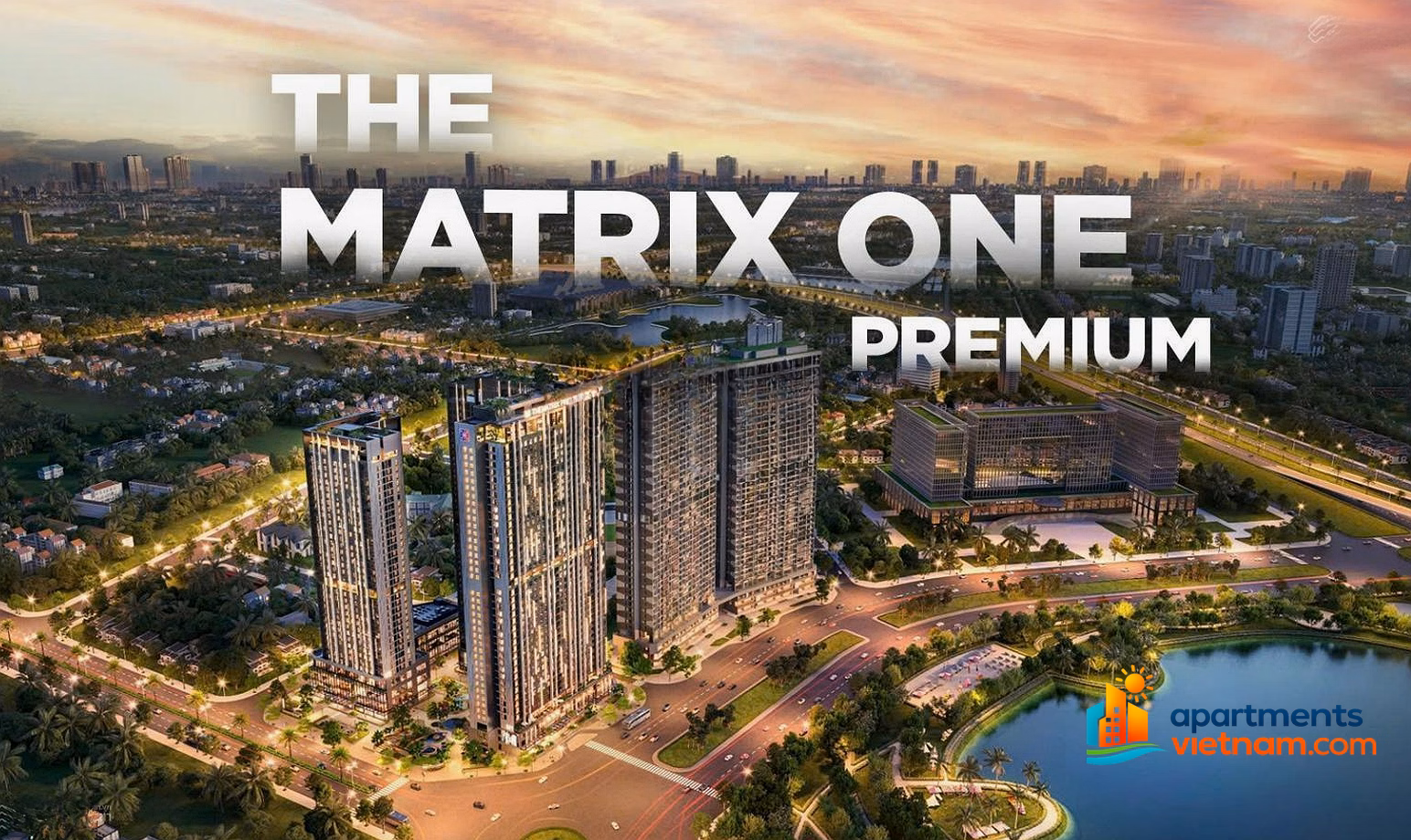 Penthouse The Matrix One Premium for sale - Floor area 771.4 m2 view of stadium and 50ha park