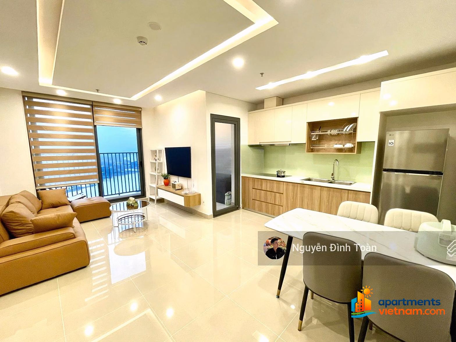 Selling apartment CT2 - VCN Phuoc Long river view for only 4 billion