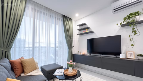 Precia An Phu luxury apartment 2 bedrooms 2 bathrooms (71m2) full of beautiful furniture, price 18 million/month
