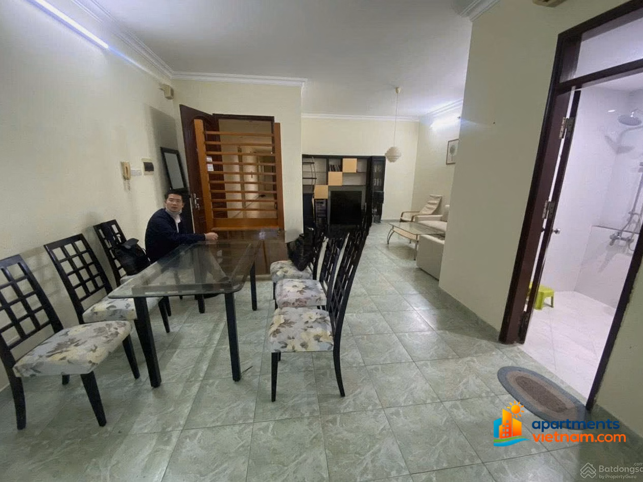 Apartment for rent at 18T2 Le Van Luong, Trung Hoa Nhan Chinh urban area, 95m2, 2 bedrooms, 1 bathroom, fully furnished, 13 million/month