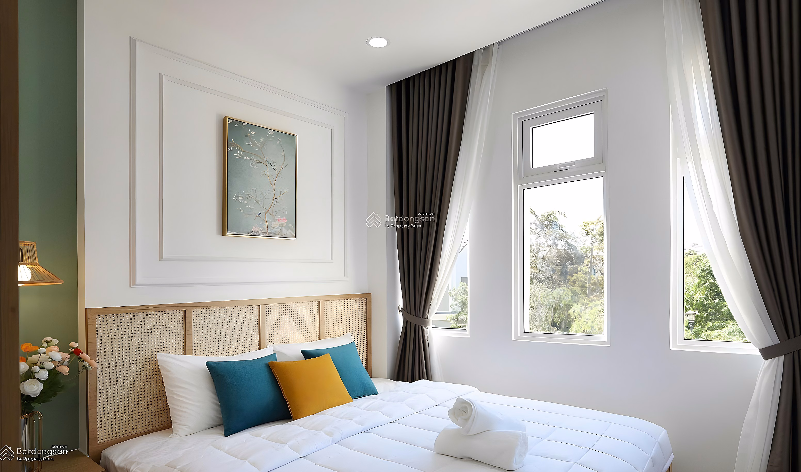 The only Orchard Garden apartment for sale with private red book, 3 bedrooms, 100m2, extremely beautiful interior, priced at only 9.1 billion