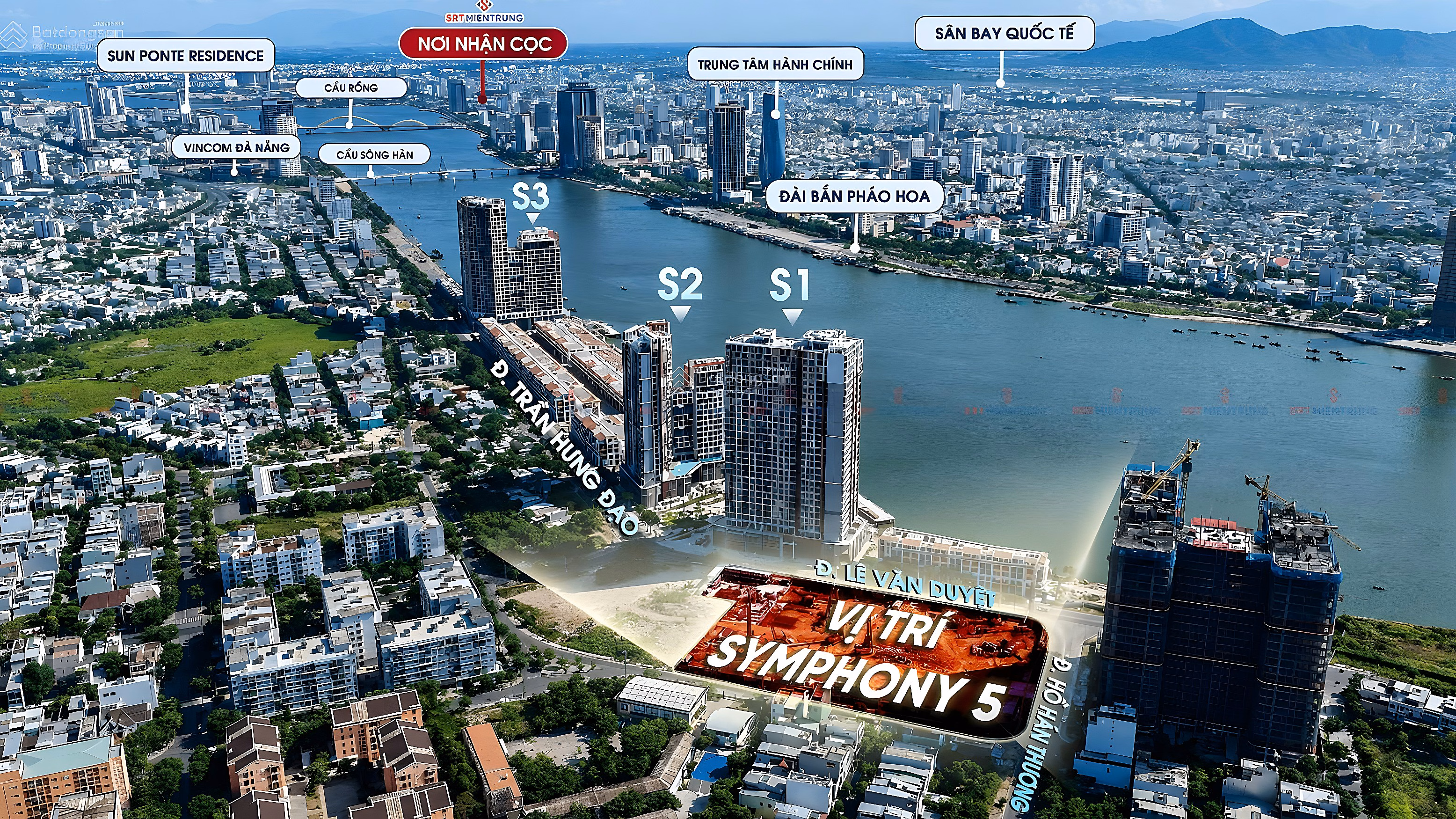 Sun Symphony 5 luxury apartment, direct view of Han River. Exploiting cash flow 10 - 12%/year
