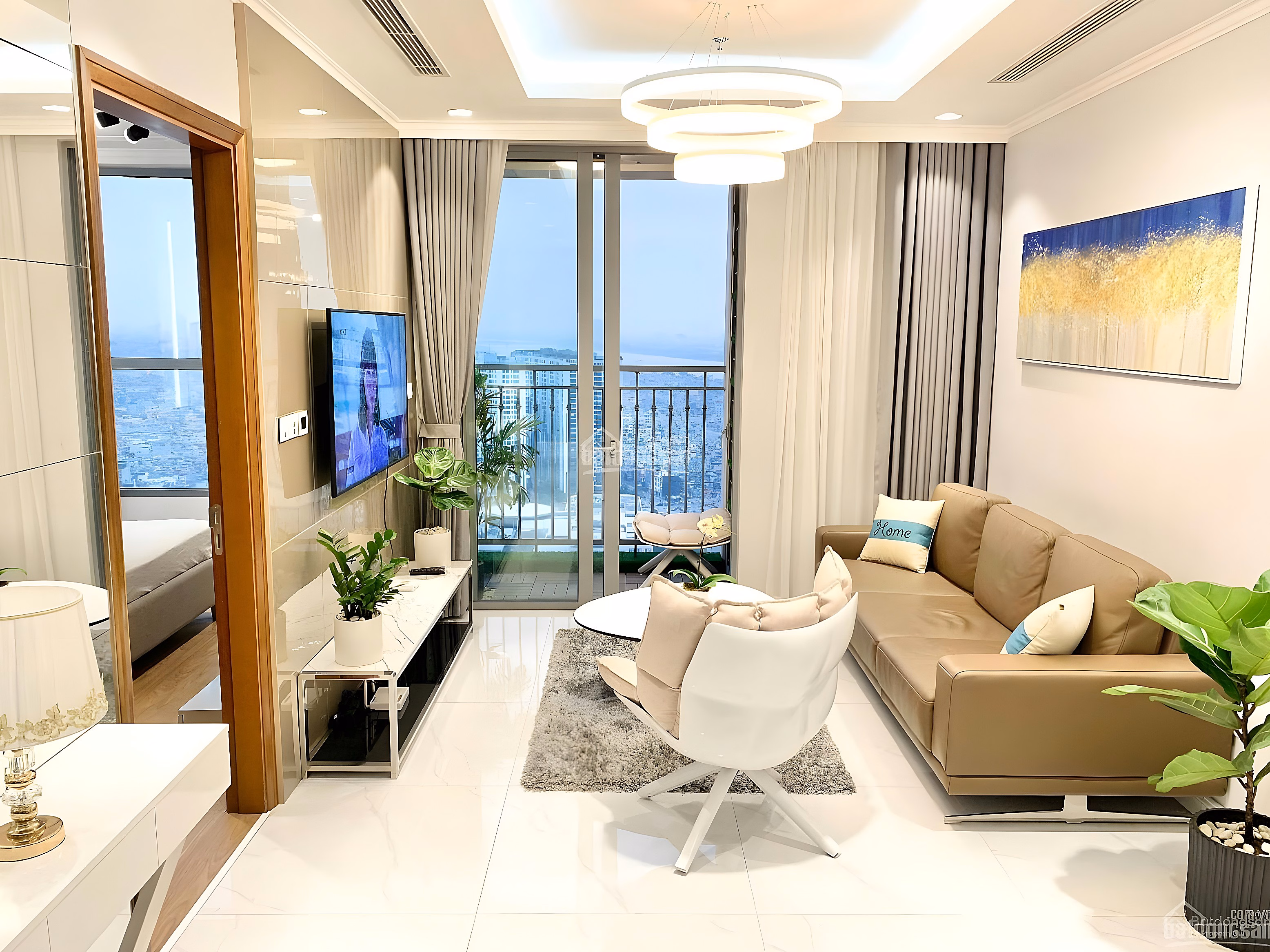 Apartment for rent in Vinhomes Gardenia 80m² - 2 bright bedrooms - price 15.5 million/month